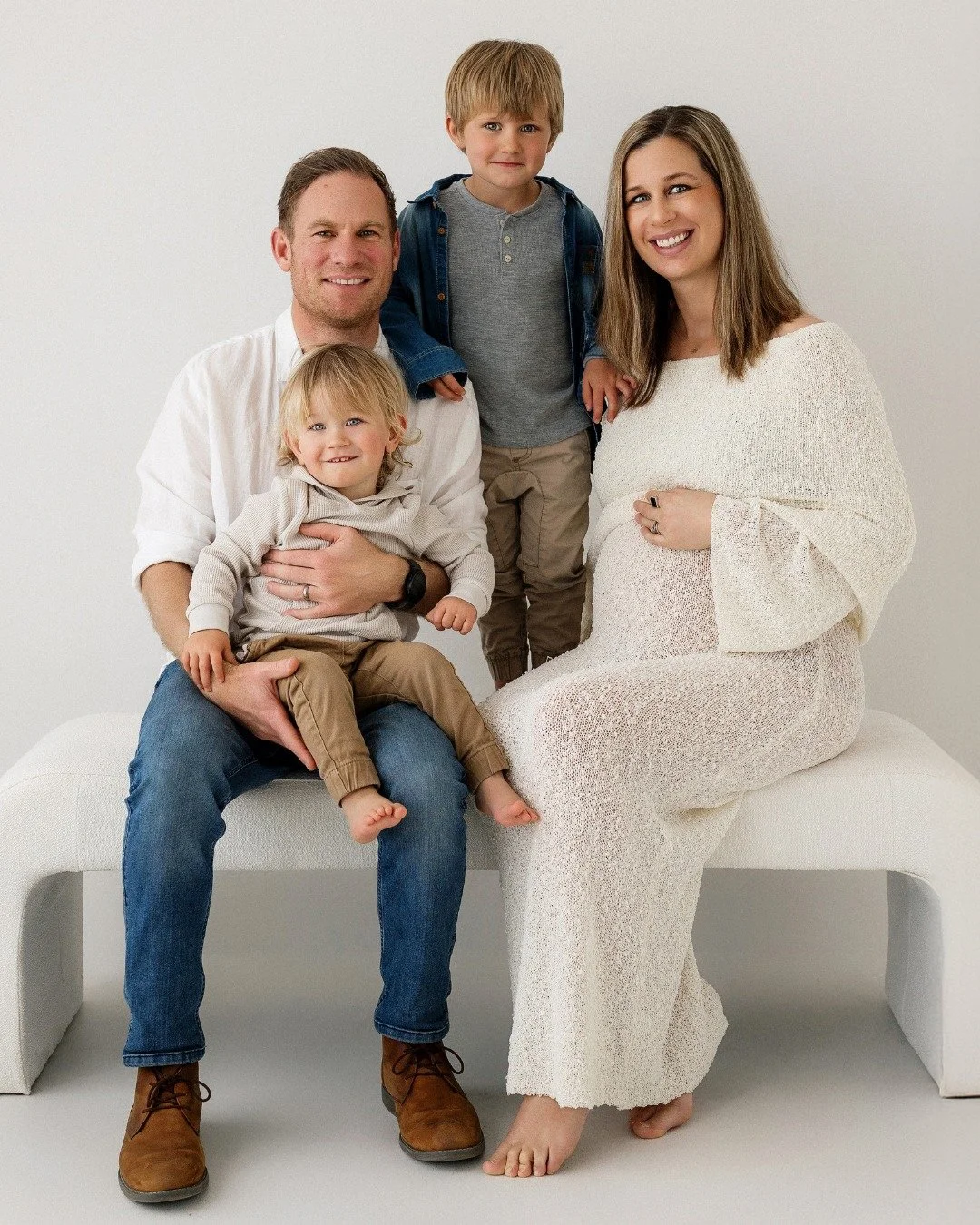 Nearly 10 years of capturing my beautiful friends and their growing family. 

Somehow their baby boys are now going to both be "big brothers" 😳

Timeless simplicity, love and connection x

#maternity  #palmersonnorthphotographer  #pregnanc