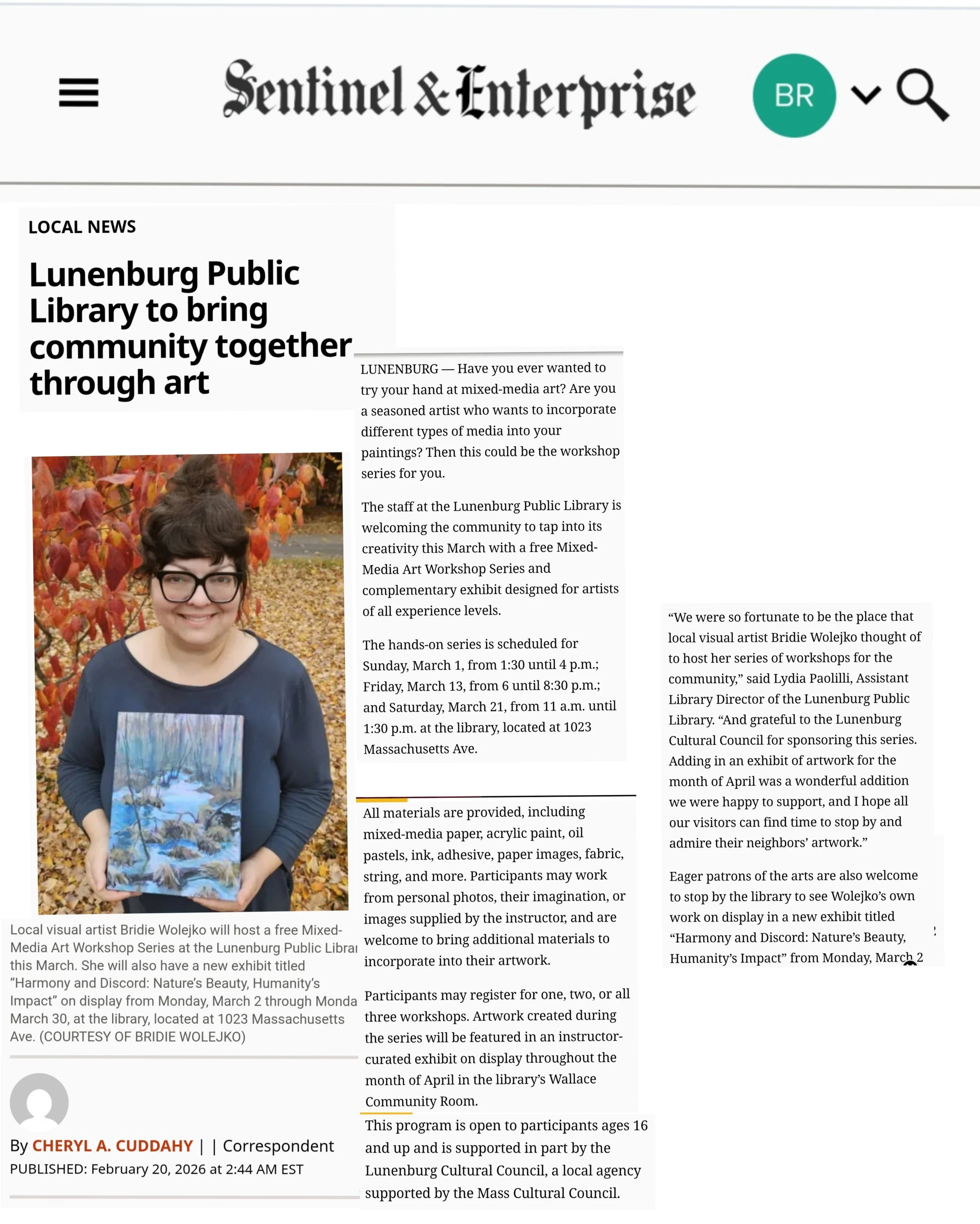 Sentinel and Enterprise, Feb '26