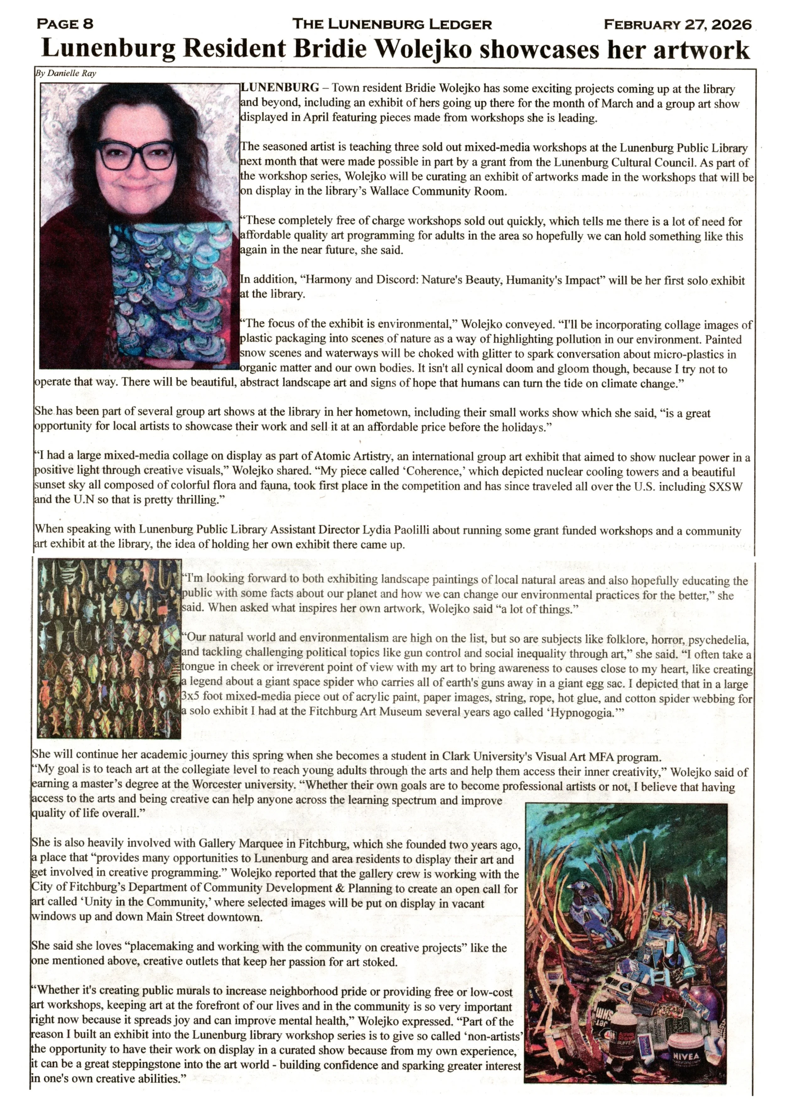 Lunenburg Ledger, Feb. '26