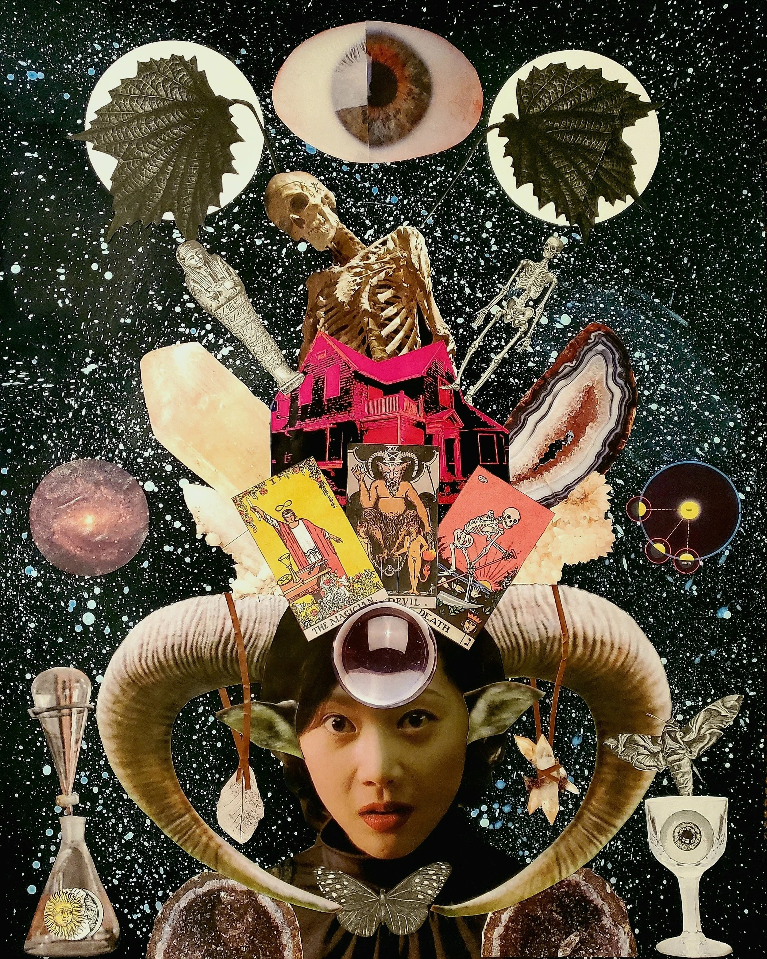 Hecate, 2021, mixed media collage, 22x28.jpg