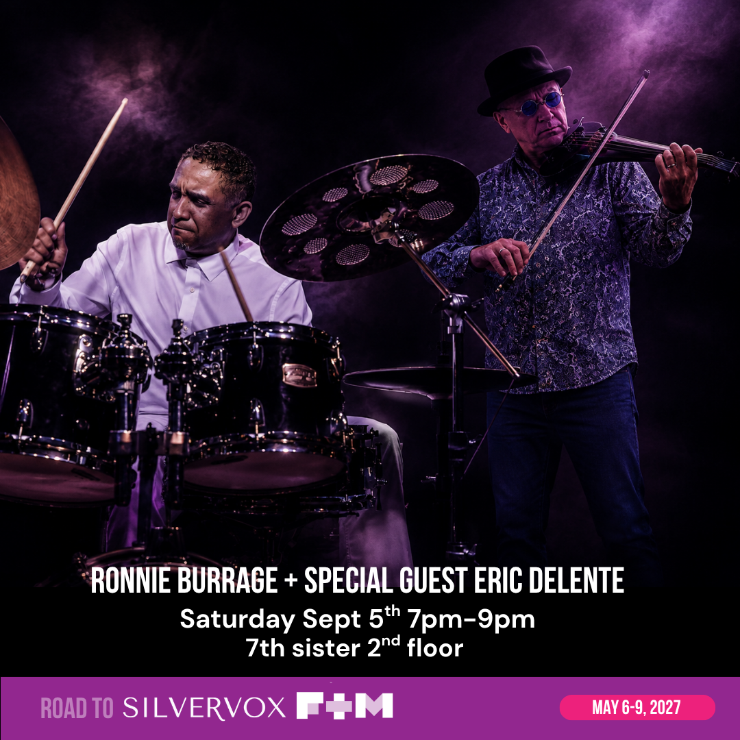 ROAD TO SILVERVOX PRESENTS: RONNIE BURRAGE + SPECIAL GUEST ERIC DELENTE