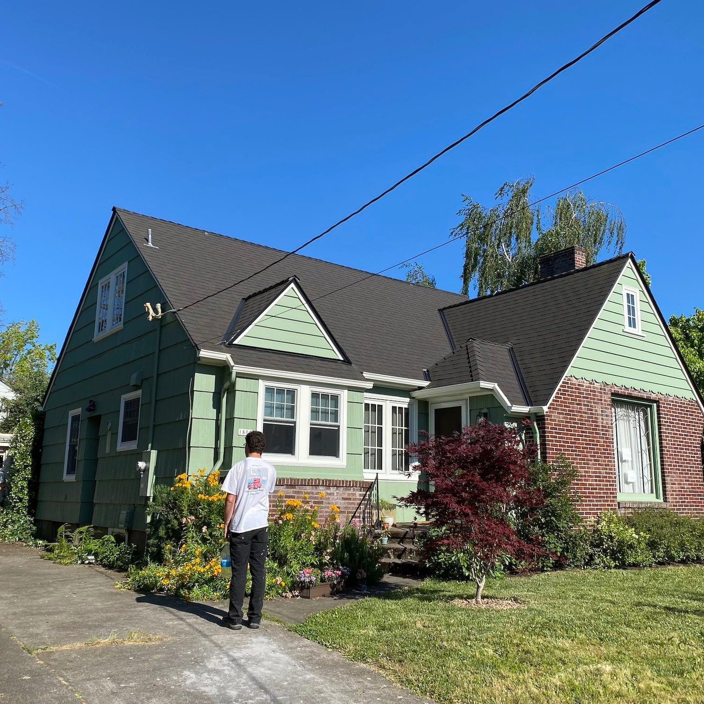 Exterior repaint in NE.