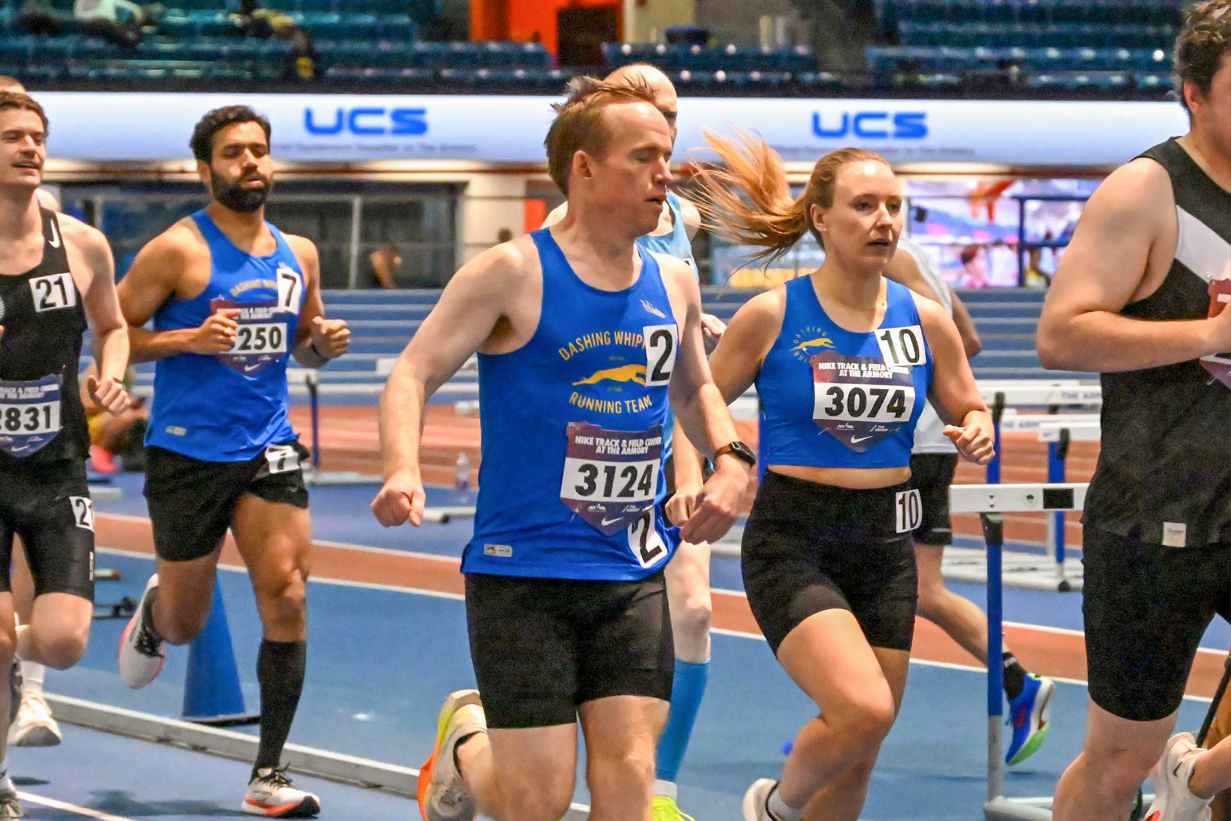 Racing at the Armory track - Photo Credit: John Ferry