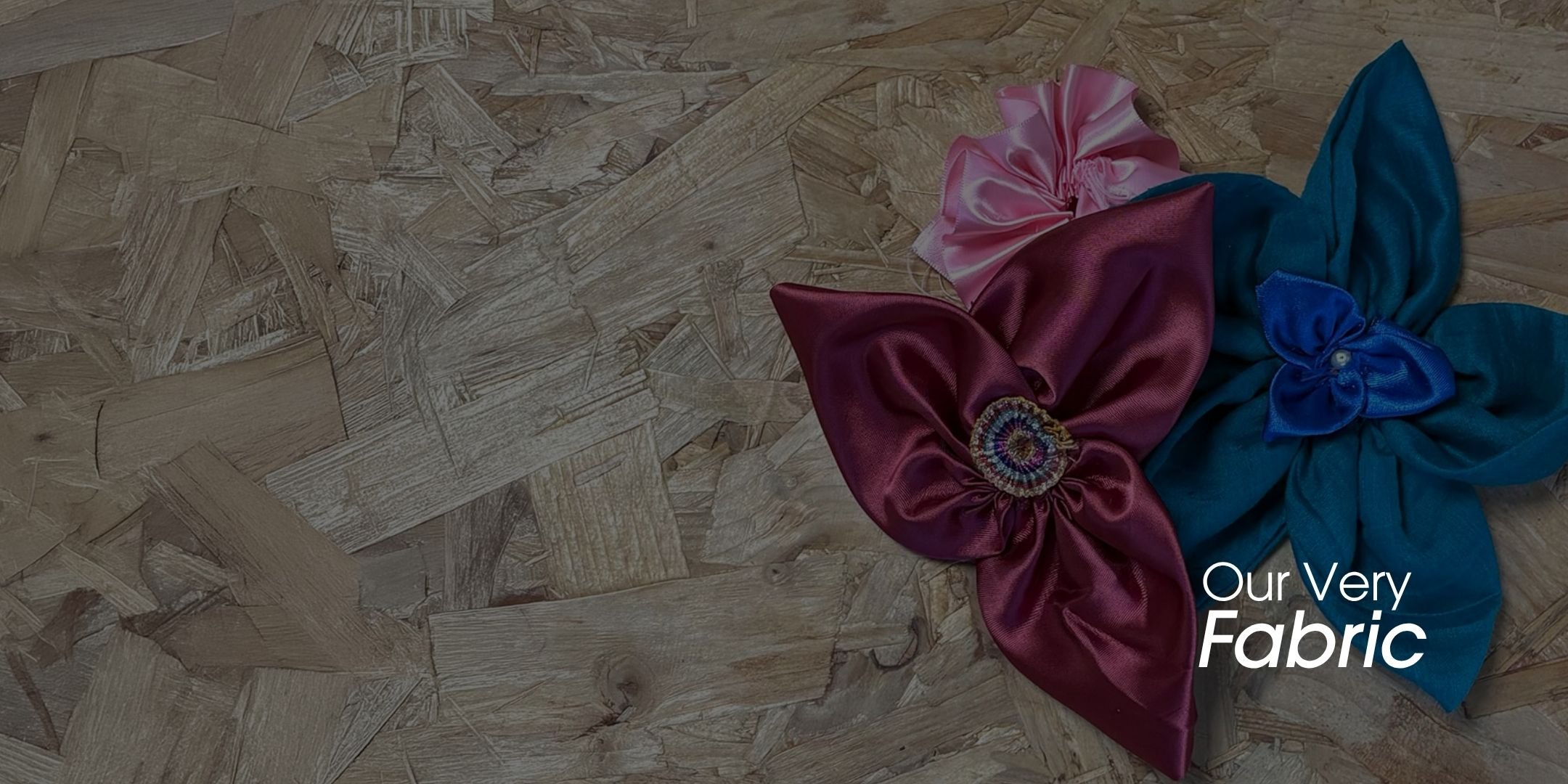 Upcycled Saree Flowers