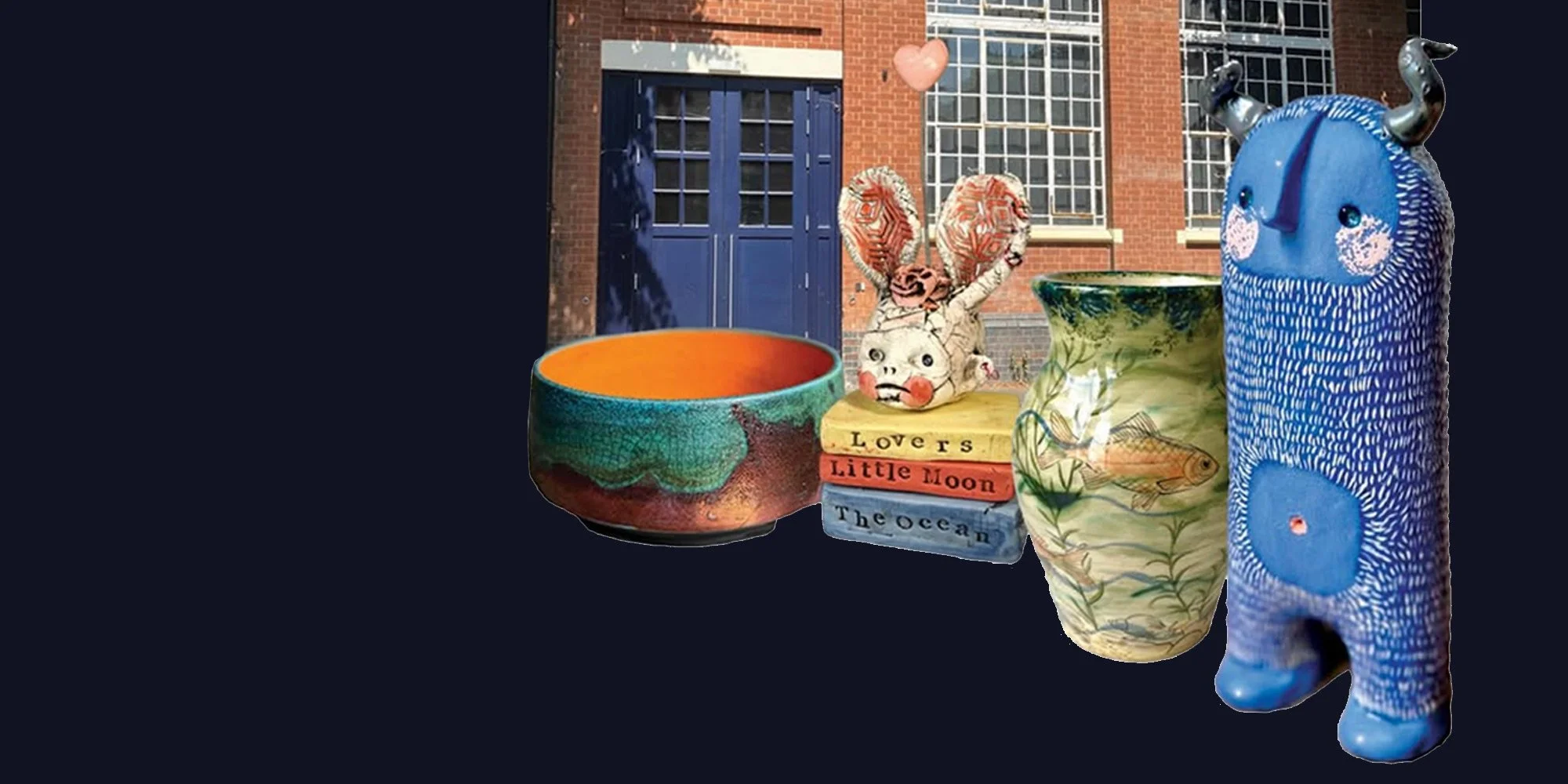 Ceramics in Charnwood Weekend Fair