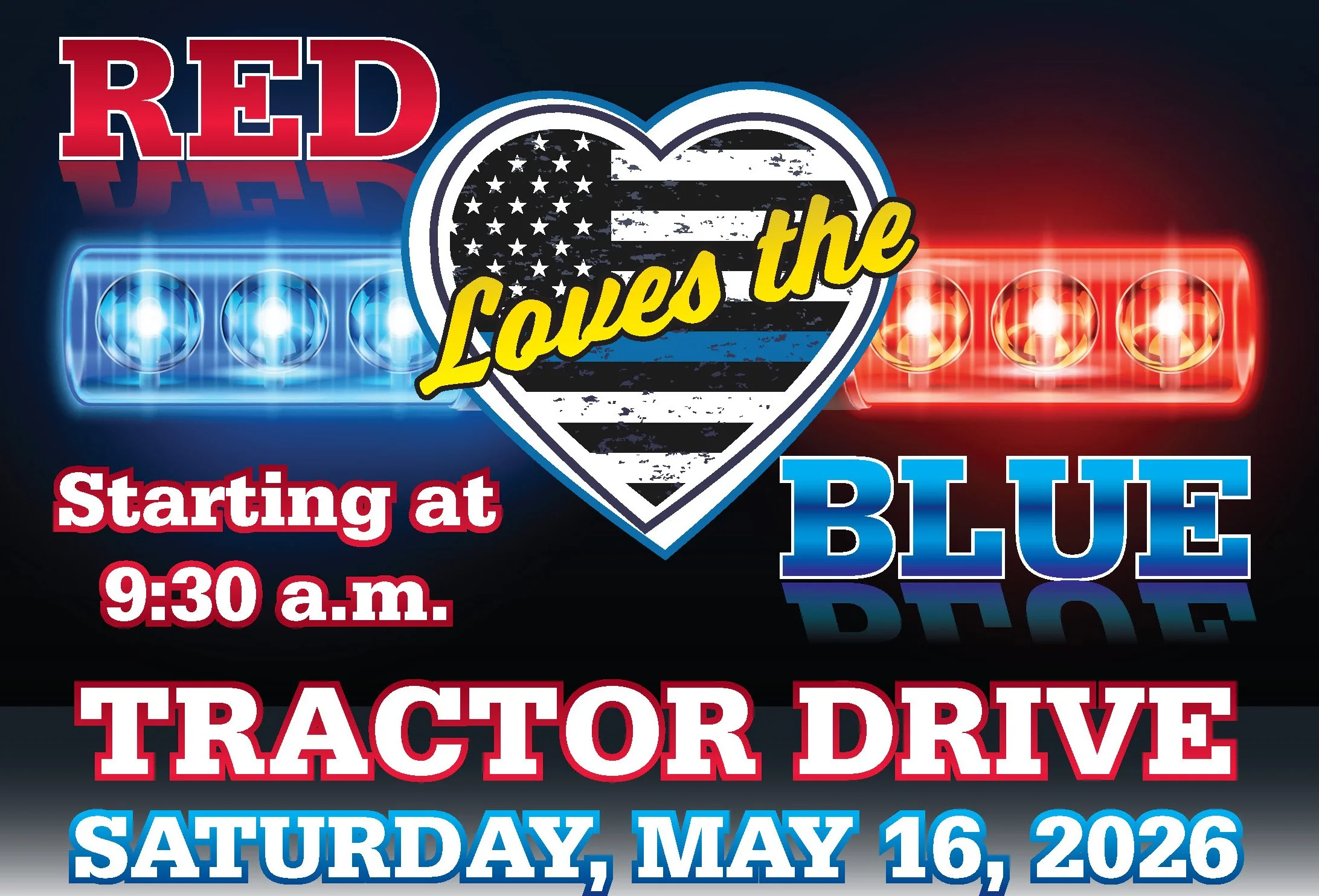 Fallen Heroes Tractor Drive