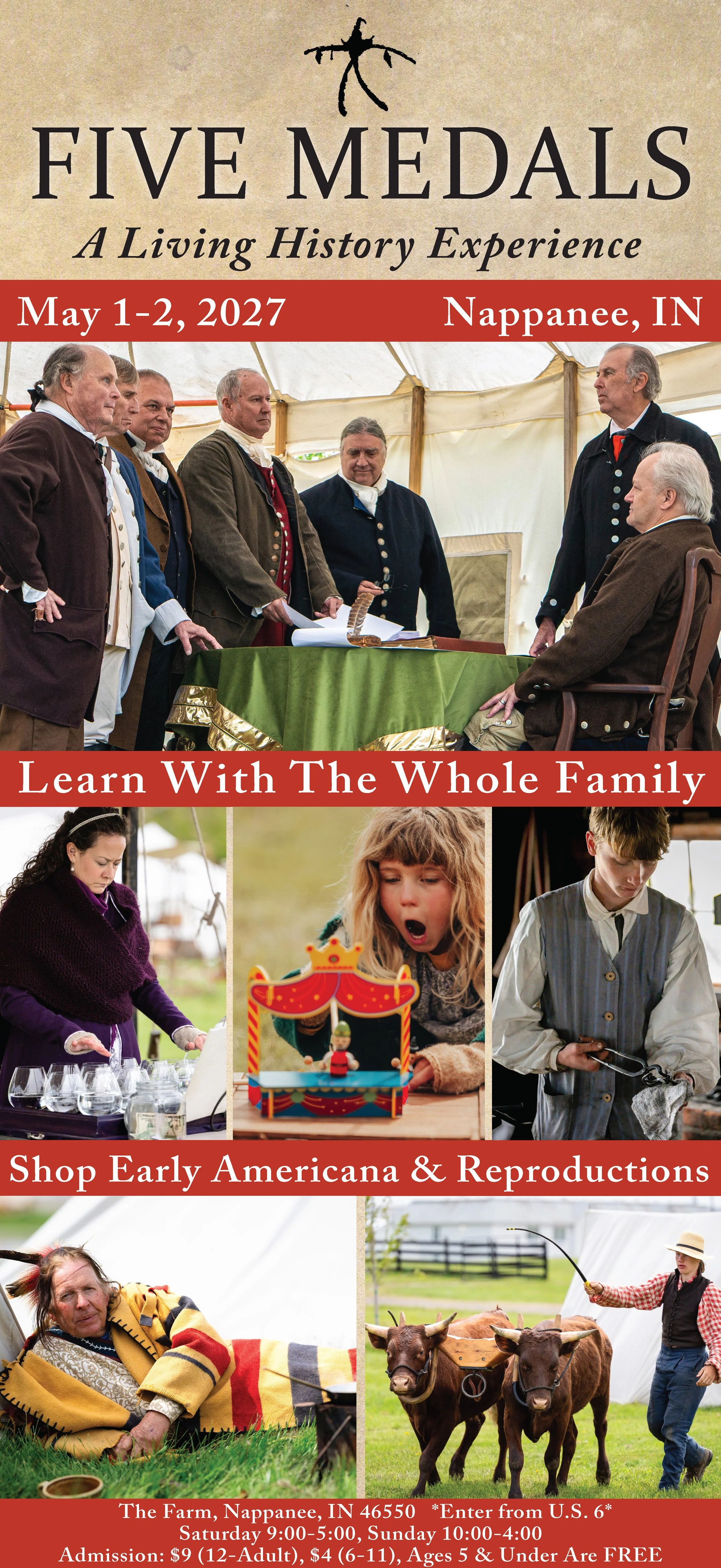 Five Medals - A Living History Experience