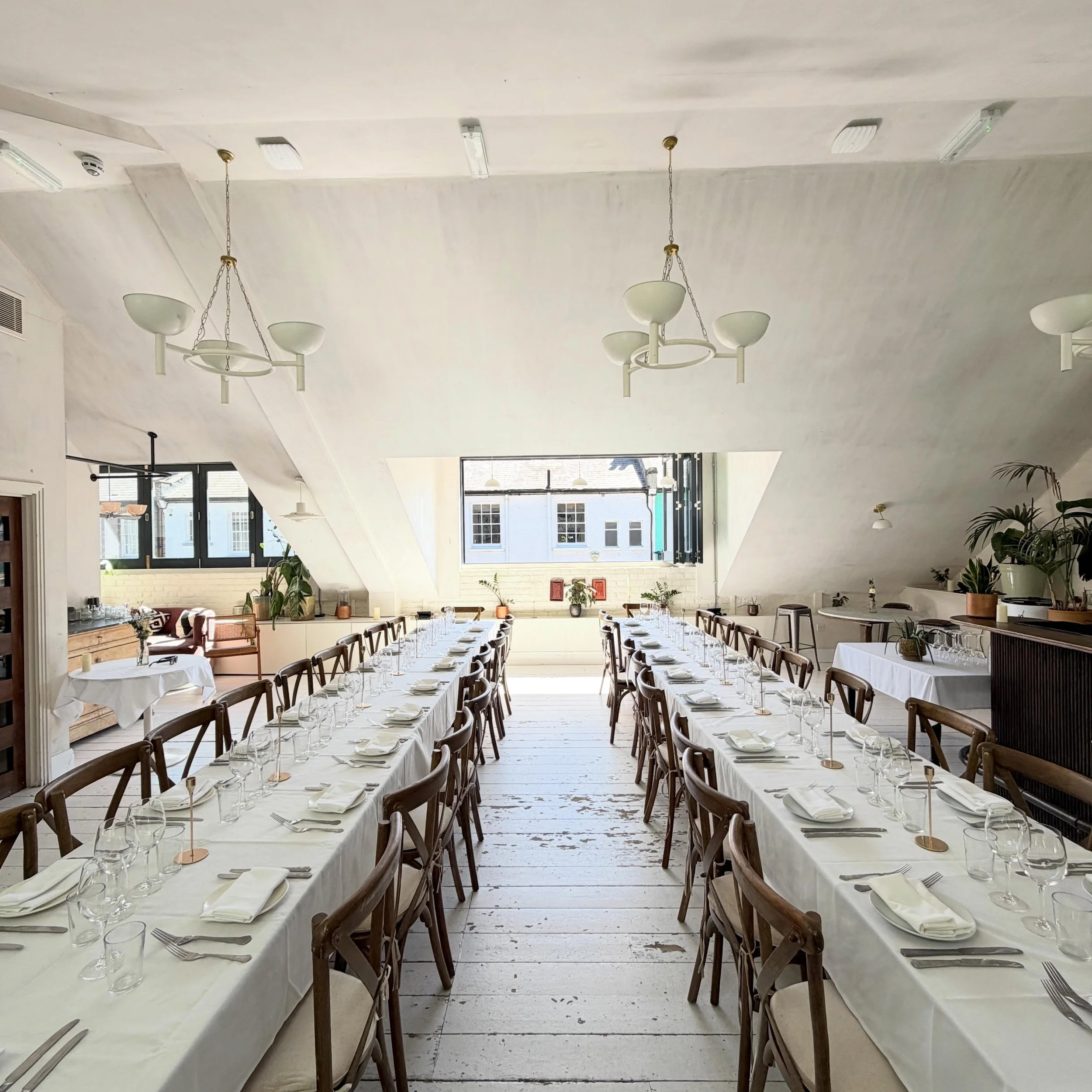 The Loft is yours.
Private dining at PYR&Aacute;, crafted around you, our in-house events team handles every detail so you don&rsquo;t have to.
And from next Wednesday, Midweek just got a whole lot more special:
3-course tasting menu &mdash; &pound;4