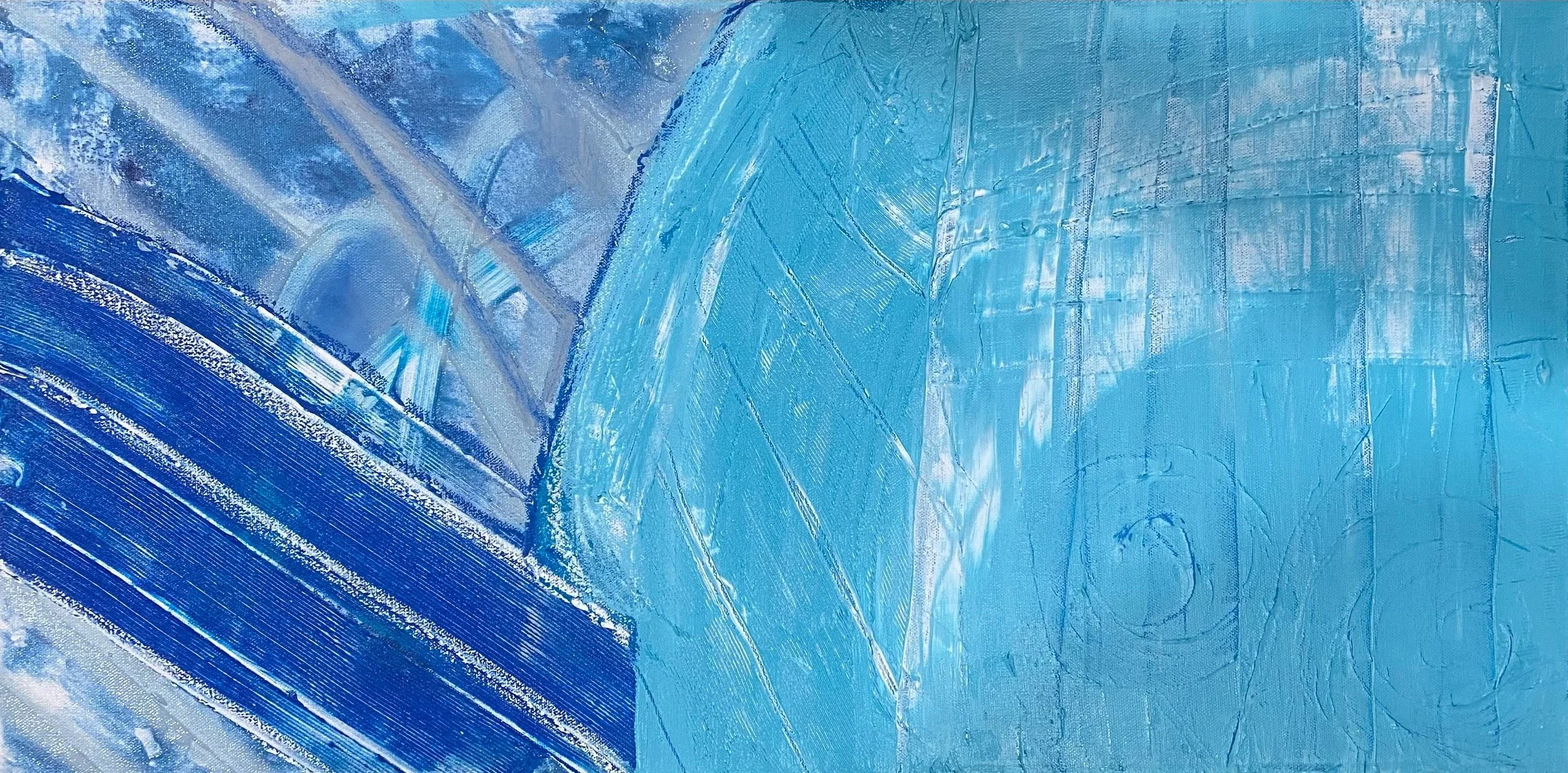 "Get A Better Ruler" [15x30x1.5][Acrylic, Enamel, Oil Pastel] 