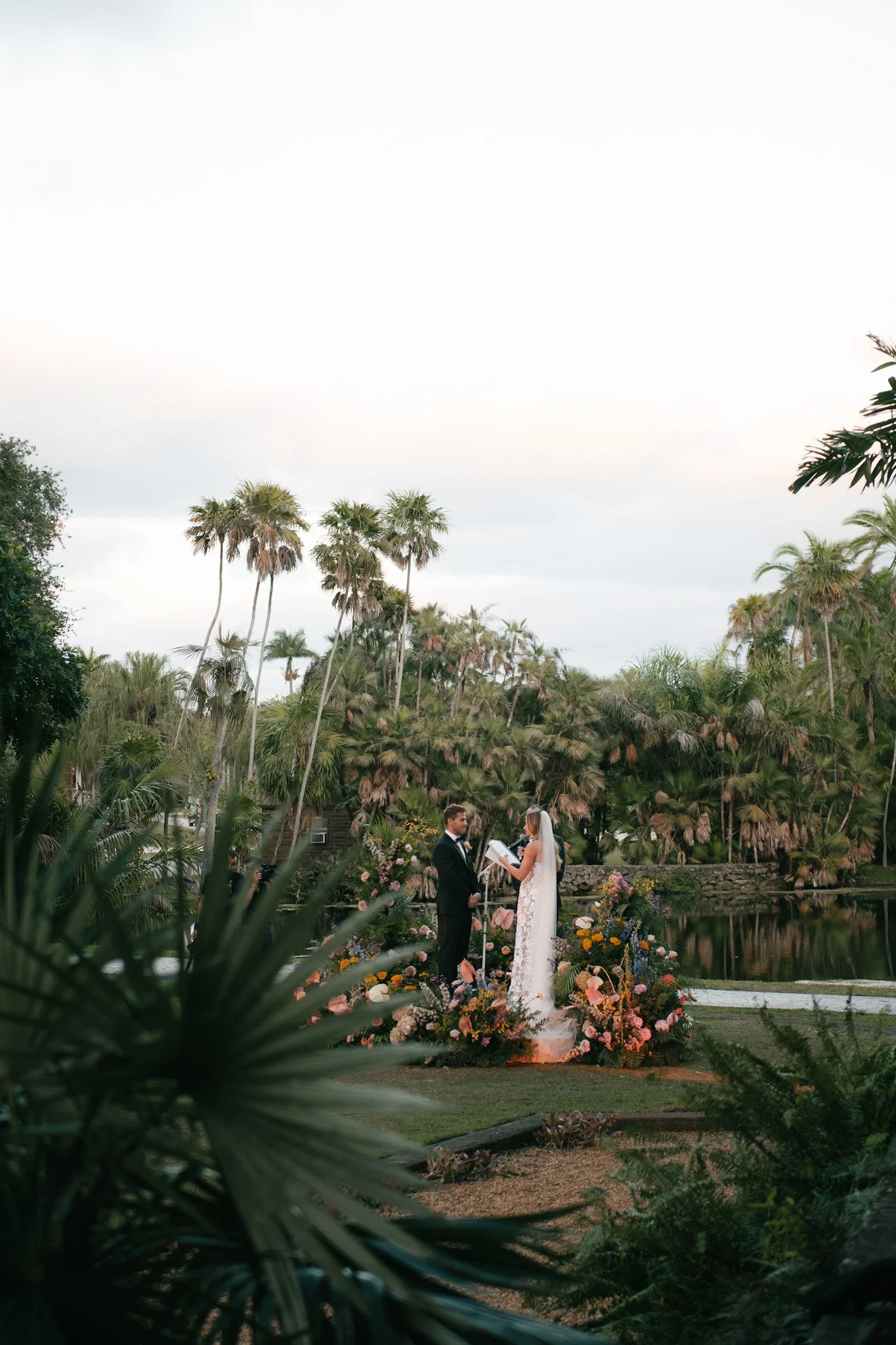 couple saying their vows