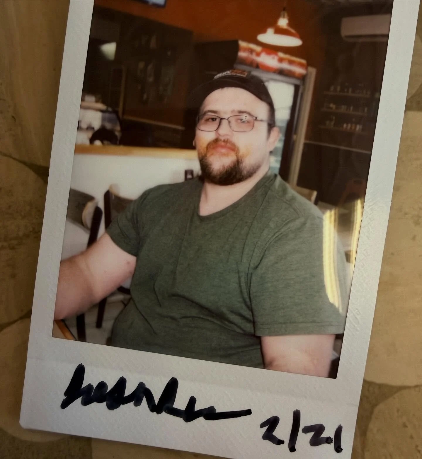 In a true test of Unwise Resolve, Jason chose to compete in The Wing Ordeal today. Though a slight spice-related hand tremor set in around the fifth wing, Jason powered through and completed the challenge with a full 1:30 remaining on the clock. Jaso