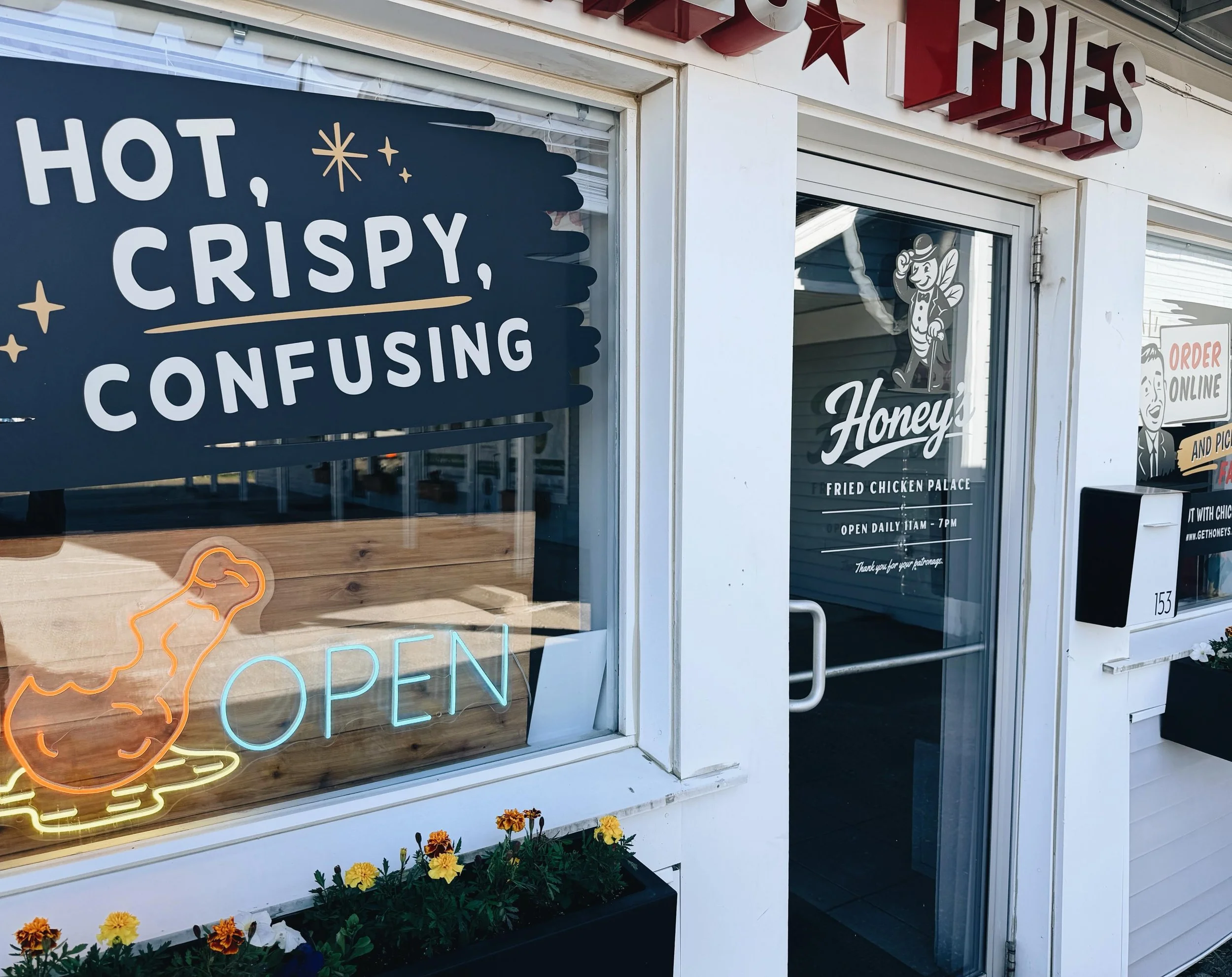 Our front glass got a major upgrade, thanks to the consistently awesome work by the folks at @adventureadvertising29. Thanks for the great job, you guys!