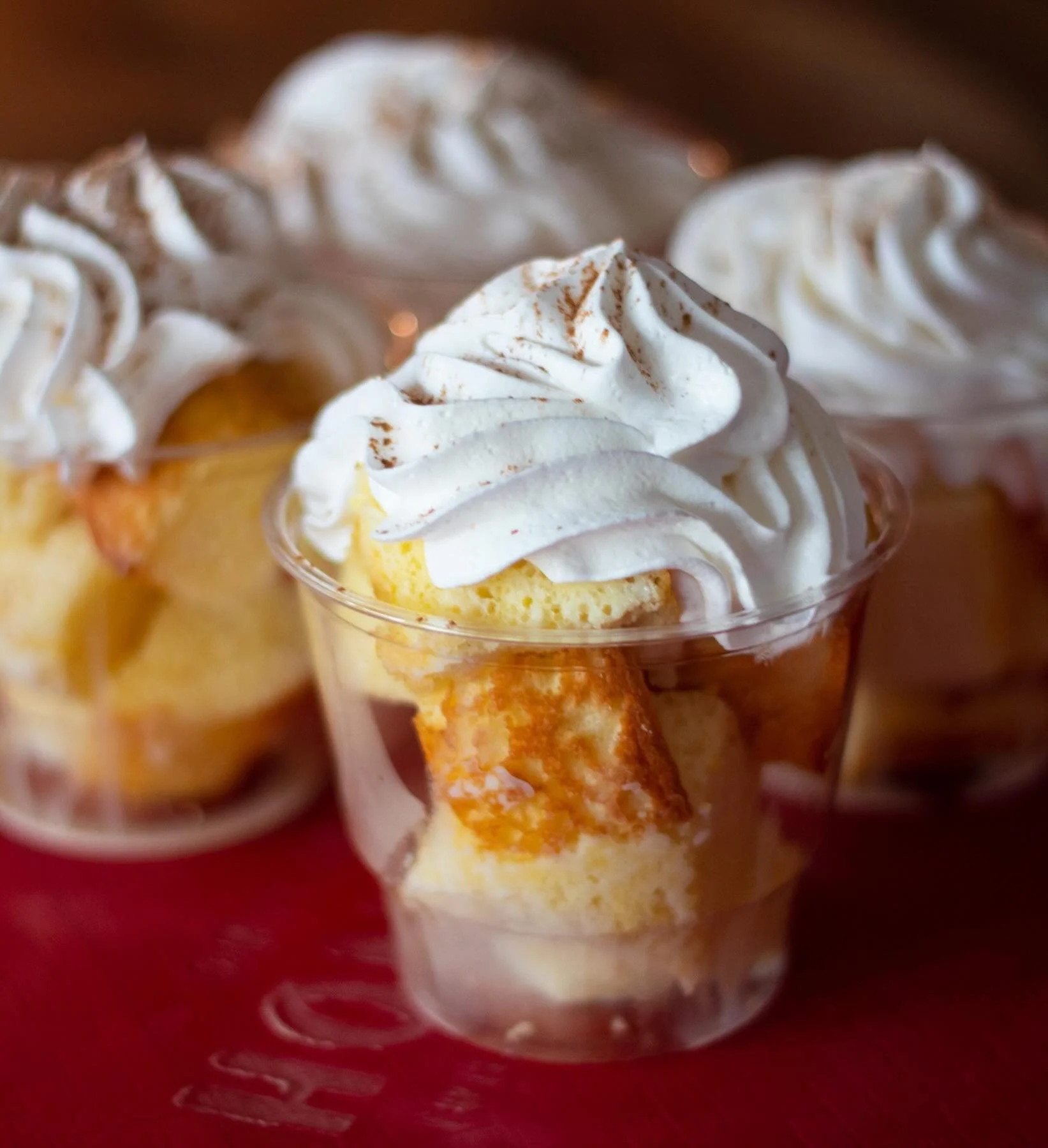 NOW TESTING: HORCHATA TRES LECHES TRIFLE.

Cold cinnamon sponge cake. Sweet cream soak. Giant swirl of whipped cream.

Still dialing this one in, but things are getting weird in the best possible way over here. 

Come grab one if you&rsquo;re ready. 
