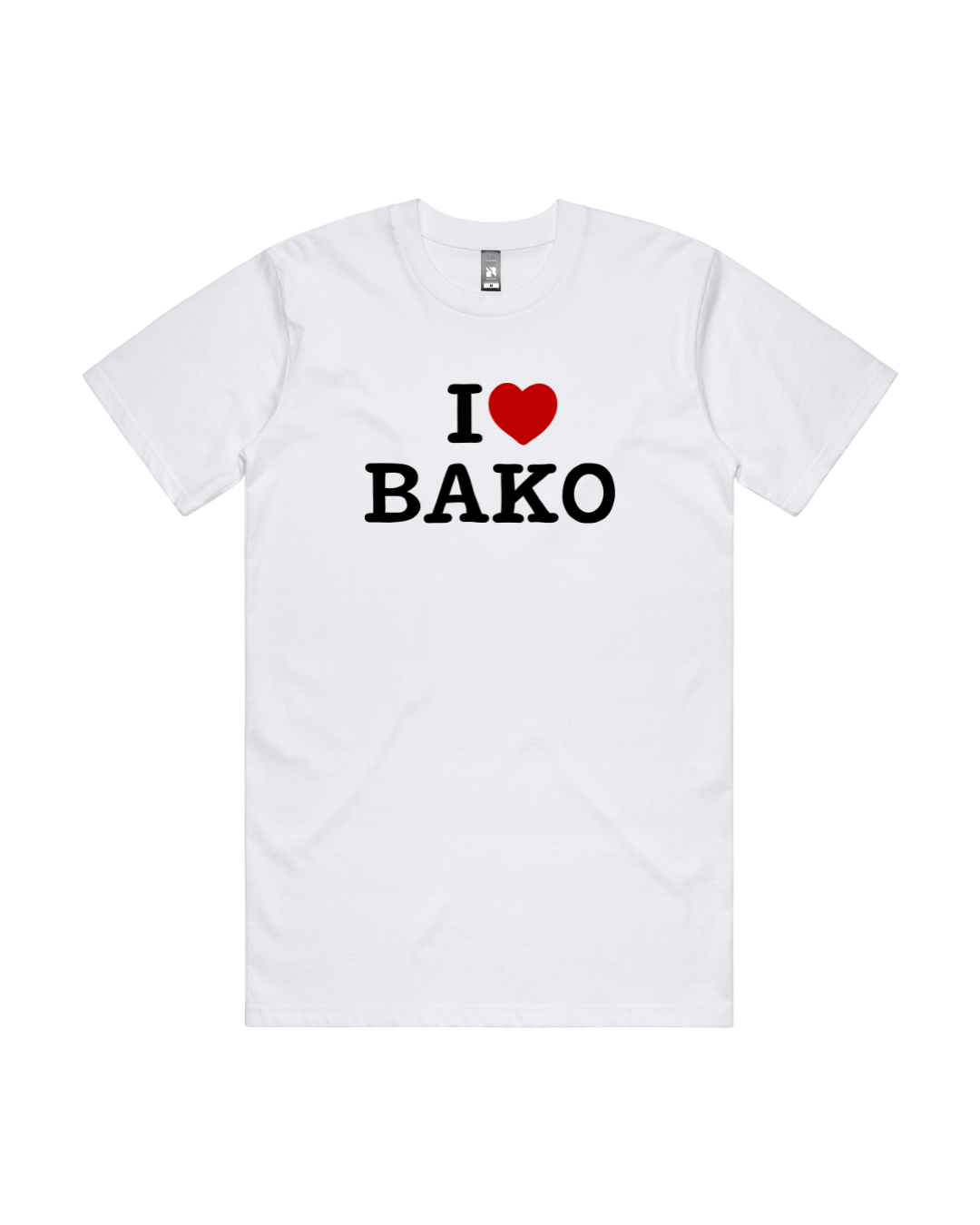I Heart Bako White Tee.png