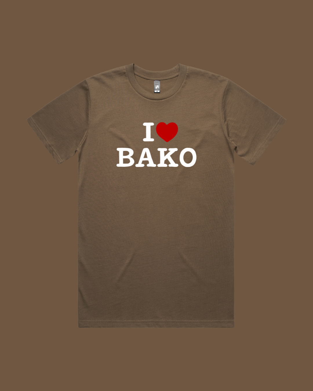 I Heart Bako Walnut Tee.png