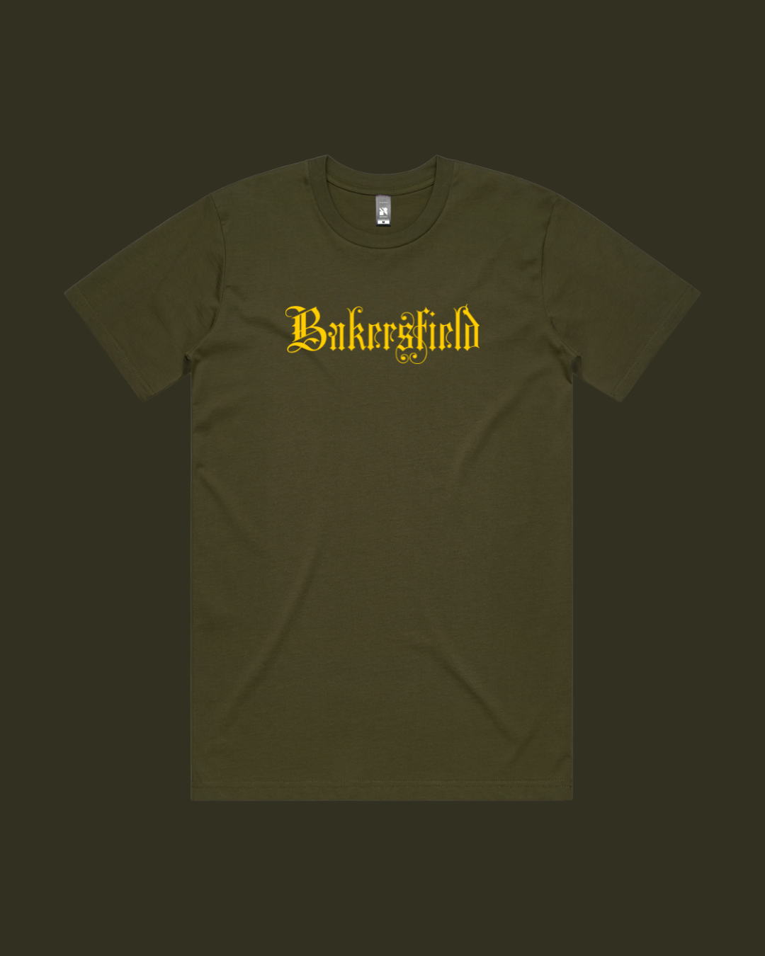 Old English Army Tee Yellow Text.png