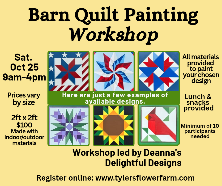Barn Quilt Painting Workshop
