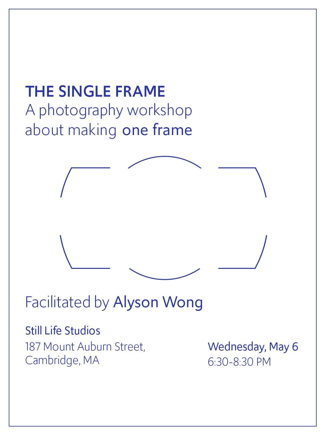 The Single Frame (Re-Offering)