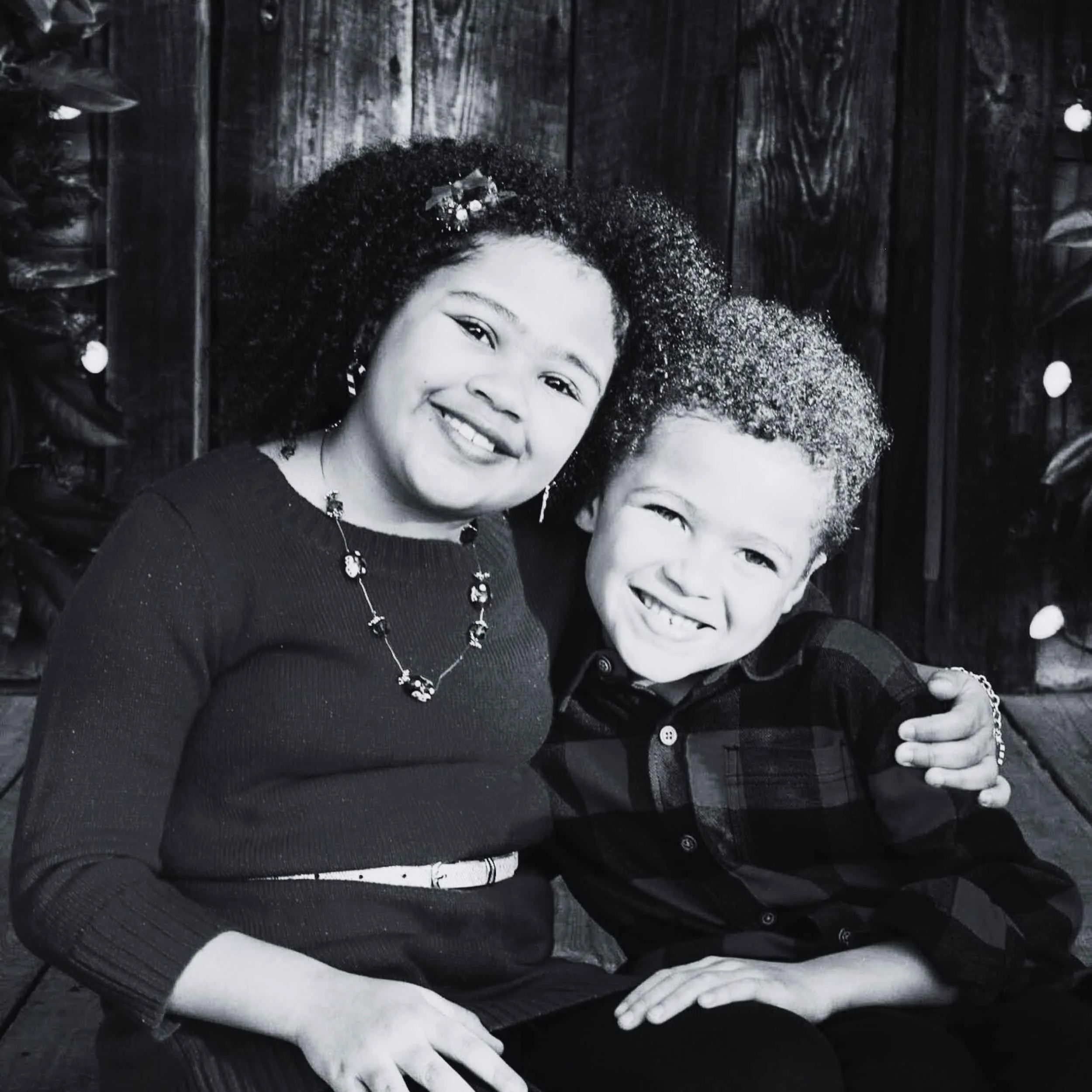 The "Future Rockstars" - the two children who inspire the family mission of Restoration Rockstar Mobile Detail.