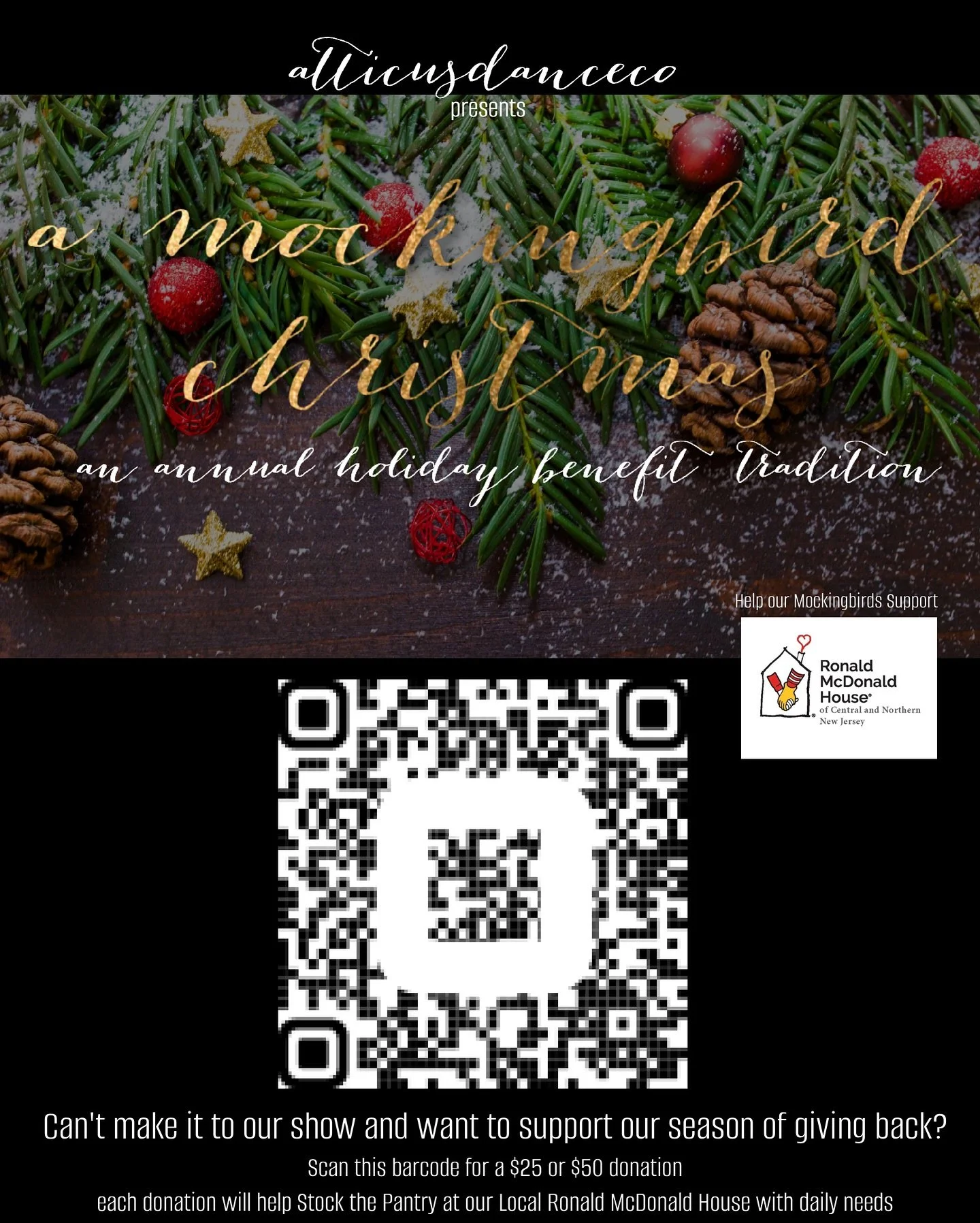 Mockingbird Annual Season of giving back 2025💙💚🎅🏻 we begin each fall season with a focus on technical development in the classroom and community in our hearts. Our Atticus and Scouts Dance Co members participate in local community service efforts