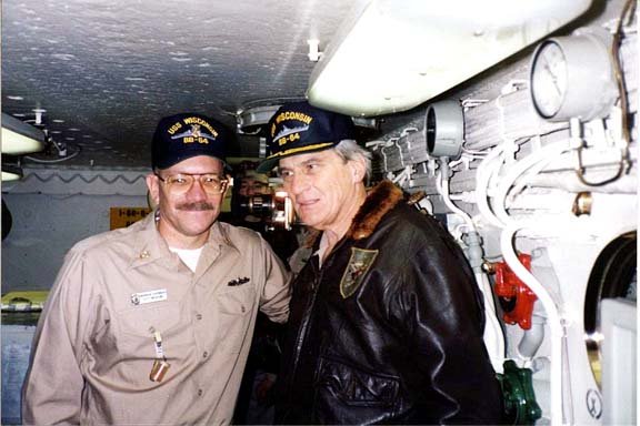 Robert Eisenberg and Senator John Warner (photo from Robert Eisenberg)