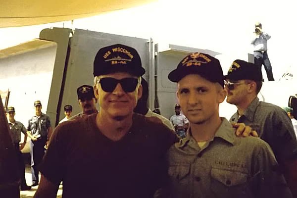 Steve Martin and Chris Childress (photo from Chris Childress)
