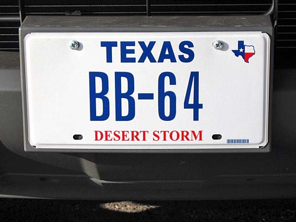 Mike Keith's license plate
