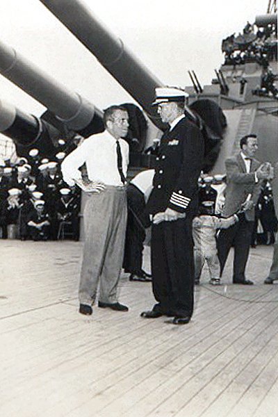 Ed Sullivan and Captain Patrick