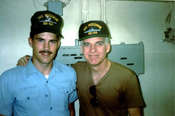 Steve Kuechle and Steve Martin