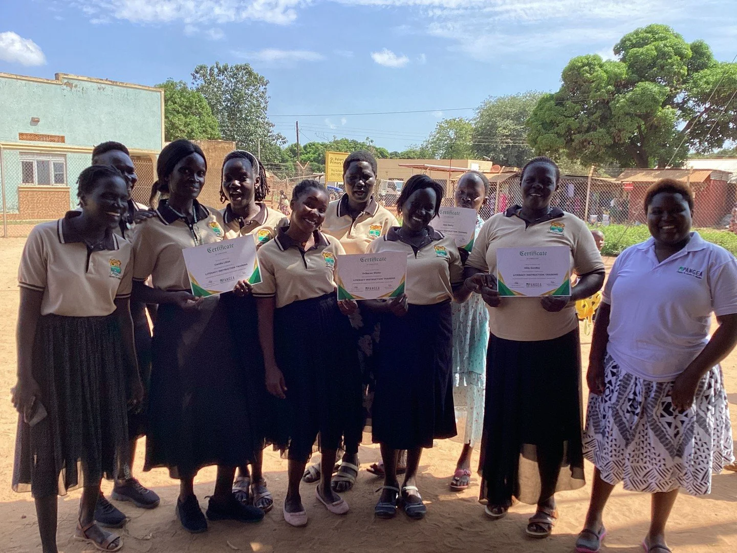📜✨ Celebrating Achievement in Adjumani, Uganda! ✨📜
We&rsquo;re absolutely thrilled to announce that certificates have been awarded to the passionate teachers who successfully completed our Online Literacy Training in Adjumani this year! 🎉
These re