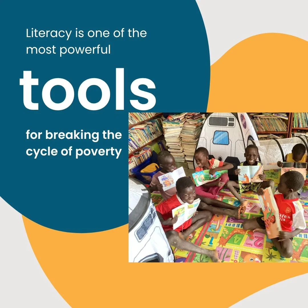 📚 Literacy changes lives.

When a child learns to read, they gain the confidence and skills to shape their future. Yet many still lack access to books and literacy support.

✨ Join us in making literacy accessible to every child. Together, we can he