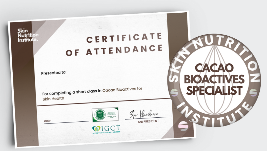 Skin Microbiome Health Certificate