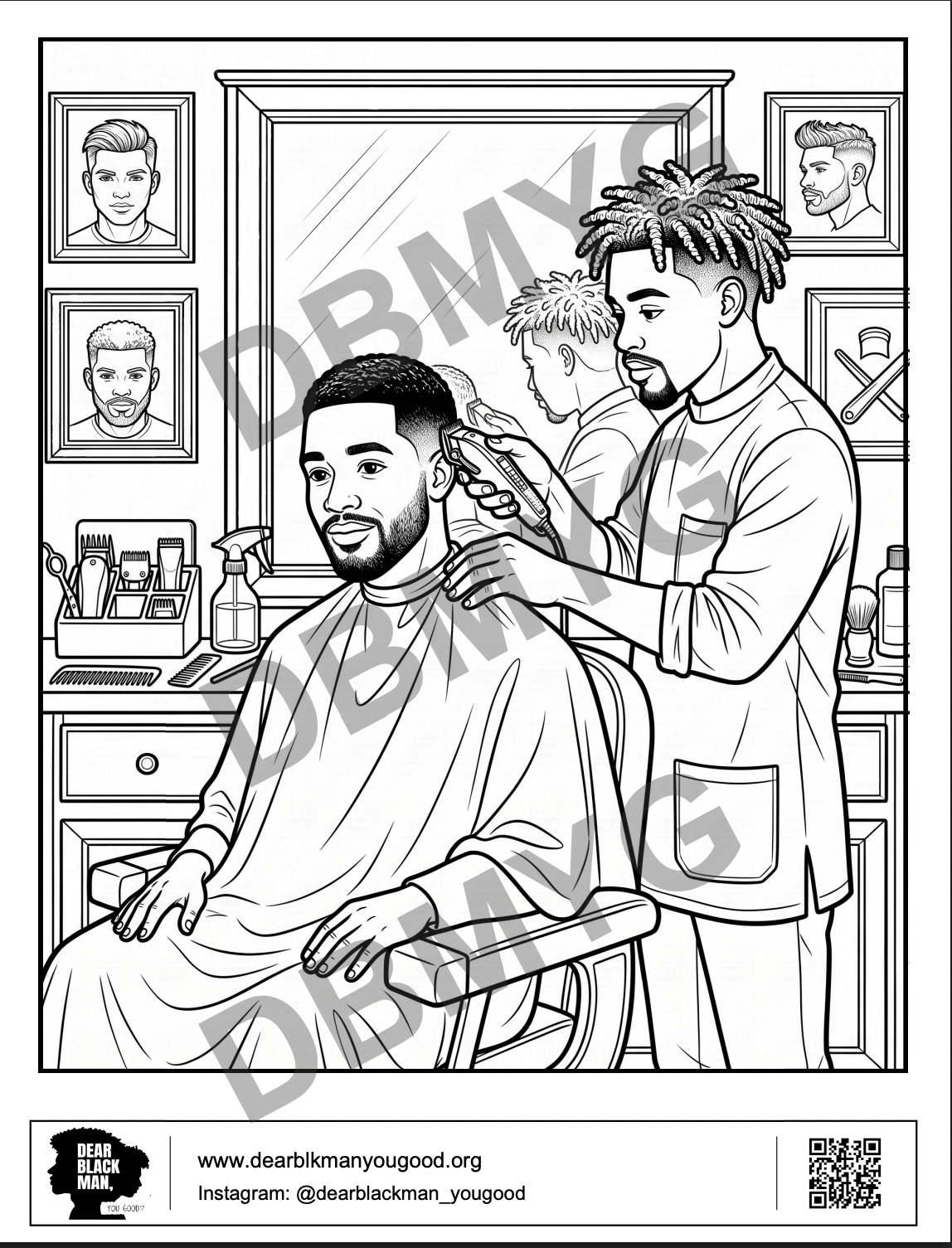 DBMYG Adult Coloring Book (DIGITAL DOWNLOAD)