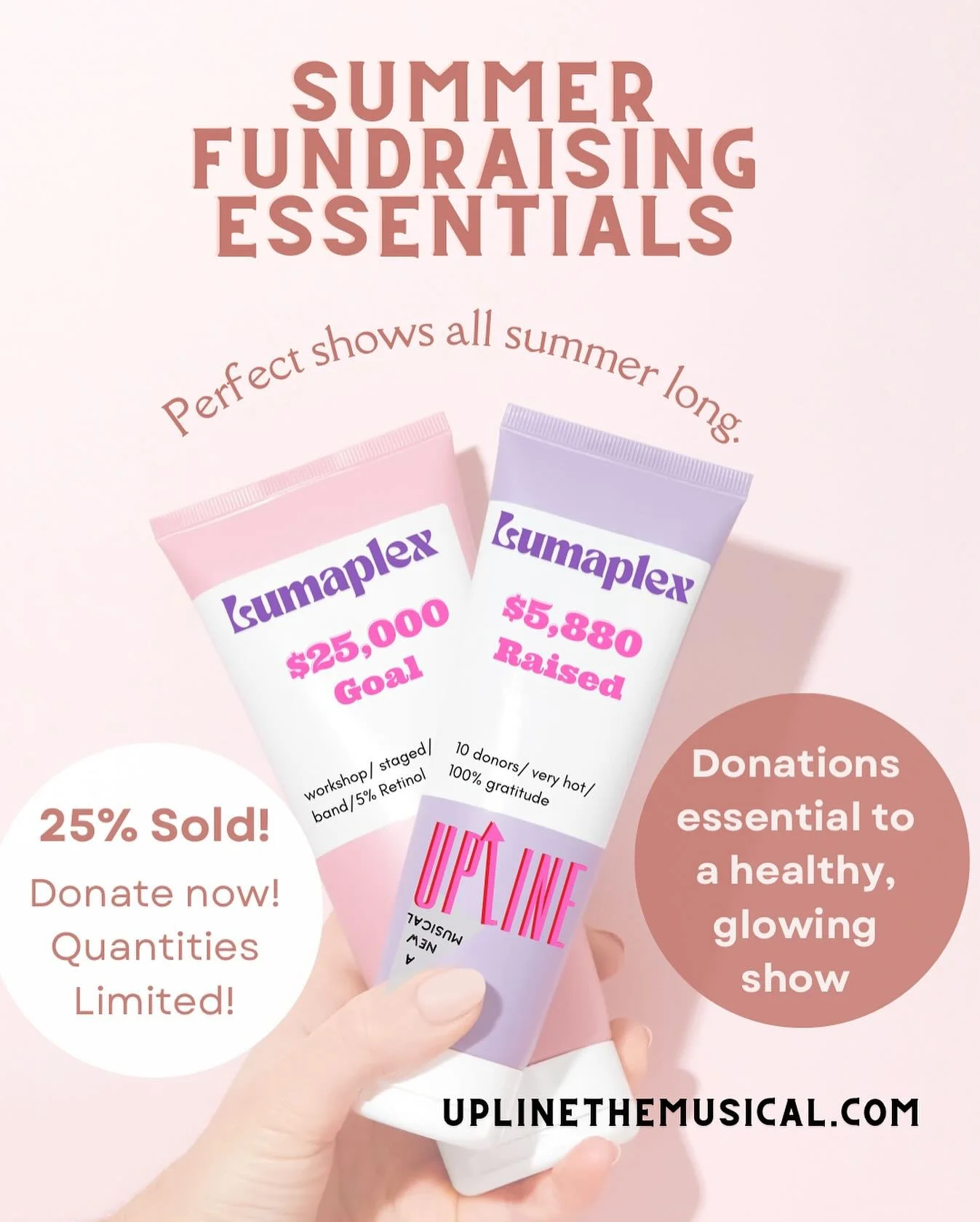 We&rsquo;re glowing&hellip; but we&rsquo;ve got a long way to go!

We&rsquo;ve officially raised $5,880 toward our $25,000 summer workshop goal&mdash;25% funded and feeling the heat.

Help us keep this dream looking fresh: your donation fuels our sum