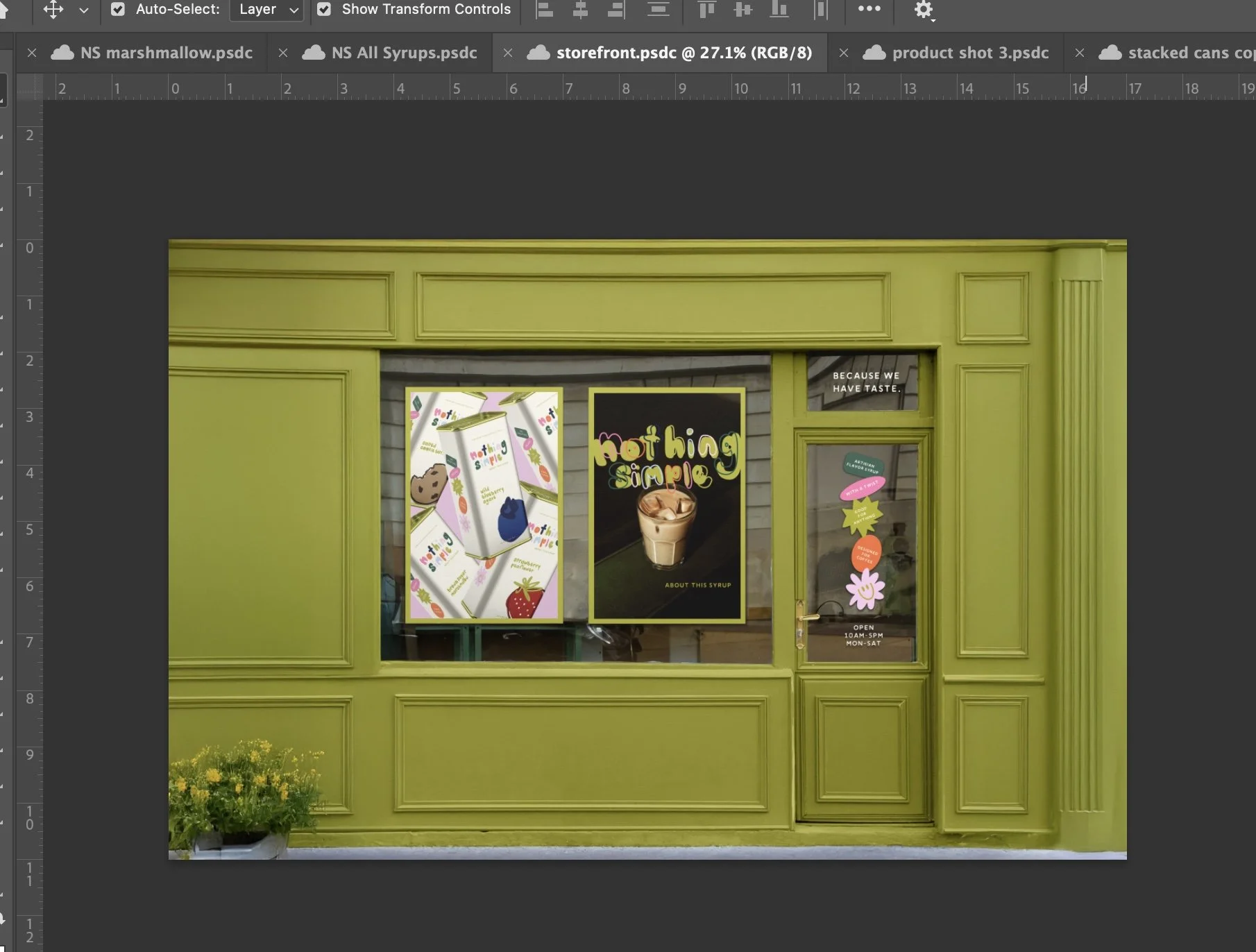 WEEK 8 - Poster Design &amp; Mock Up