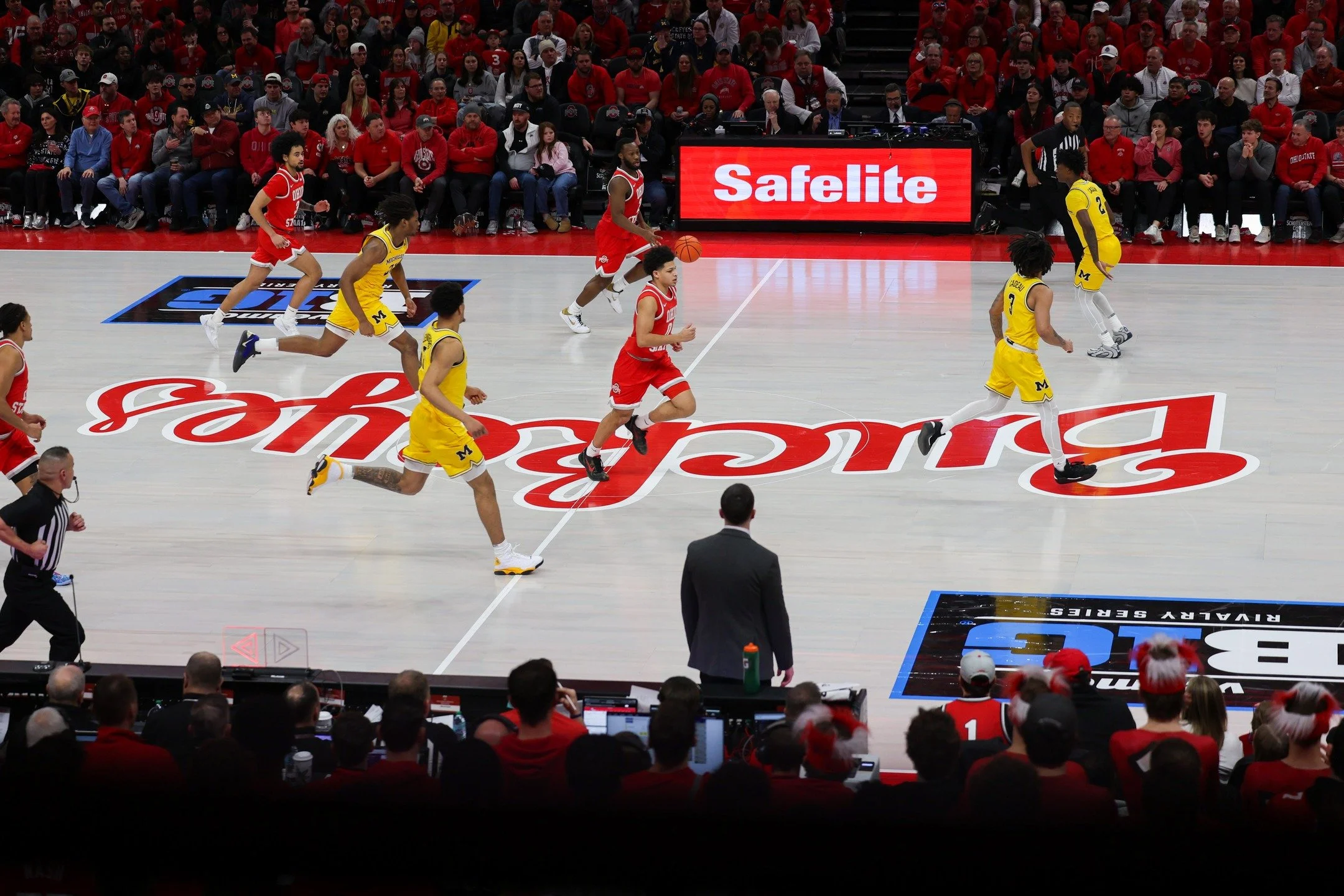 The Rivalry from the stands