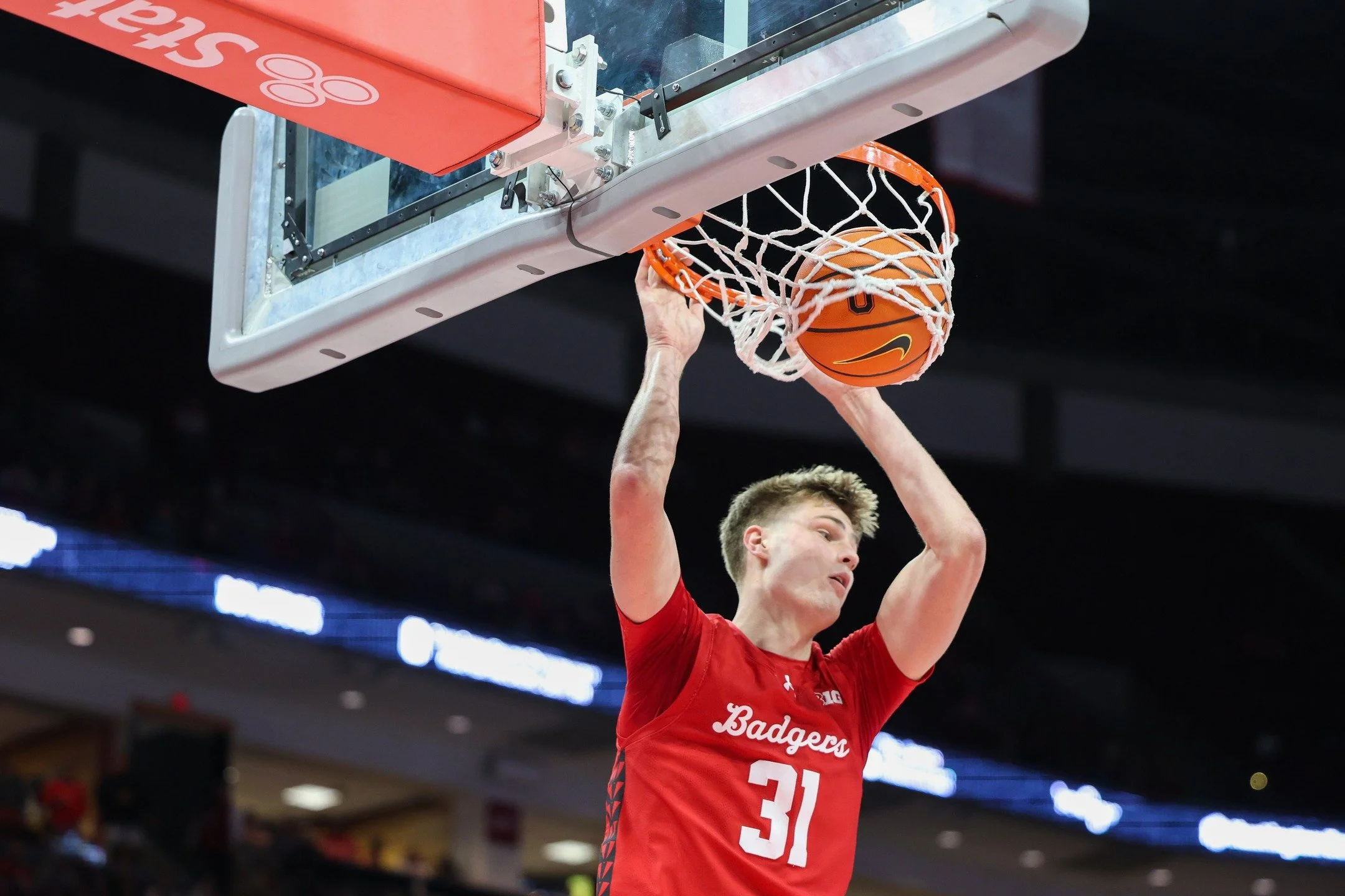 The Badgers fought hard last night, but lost the battle to the Buckeyes