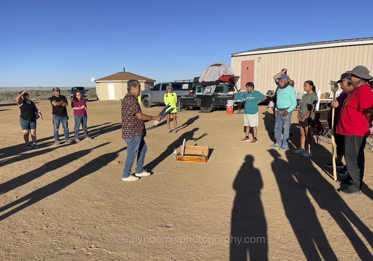 Press Release: Diné and Pueblo Community Advocates and Leaders Protest to Protect Chaco Buffer Zone