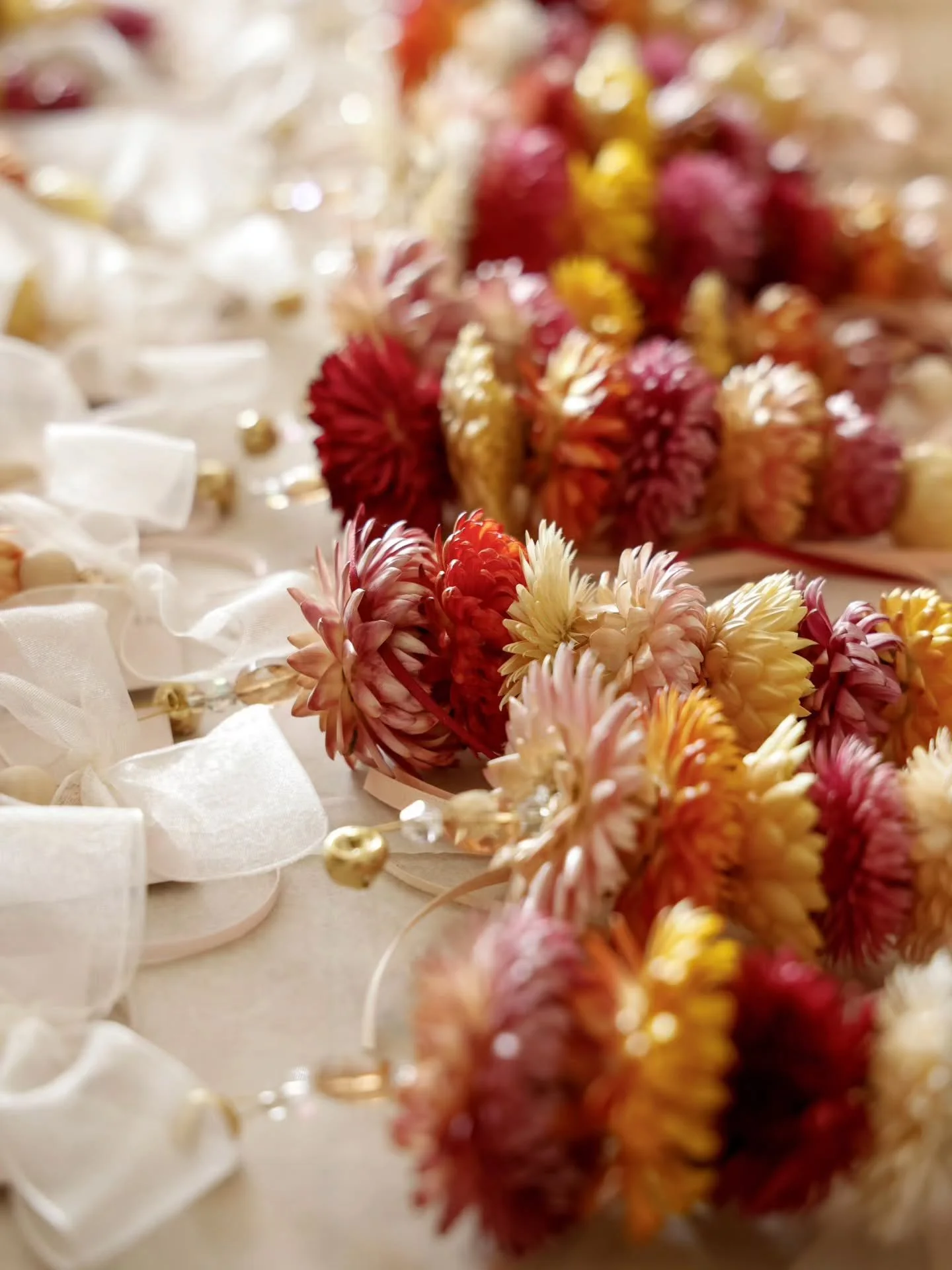 &quot;𝐿𝑒𝑡 𝑡ℎ𝑒 𝑓𝑙𝑜𝑤𝑒𝑟𝑠 𝑑𝑎𝑛𝑐𝑒 𝑖𝑛 𝑡ℎ𝑒 𝑏𝑟𝑒𝑒𝑧𝑒.&rdquo;

A new collection of Strawflower Chimes is now at @rowes_nursery 🌸🎄✨️ slow-made and naturally dried. A perfect, thoughtful Christmas gift... and so lovely hanging in the h