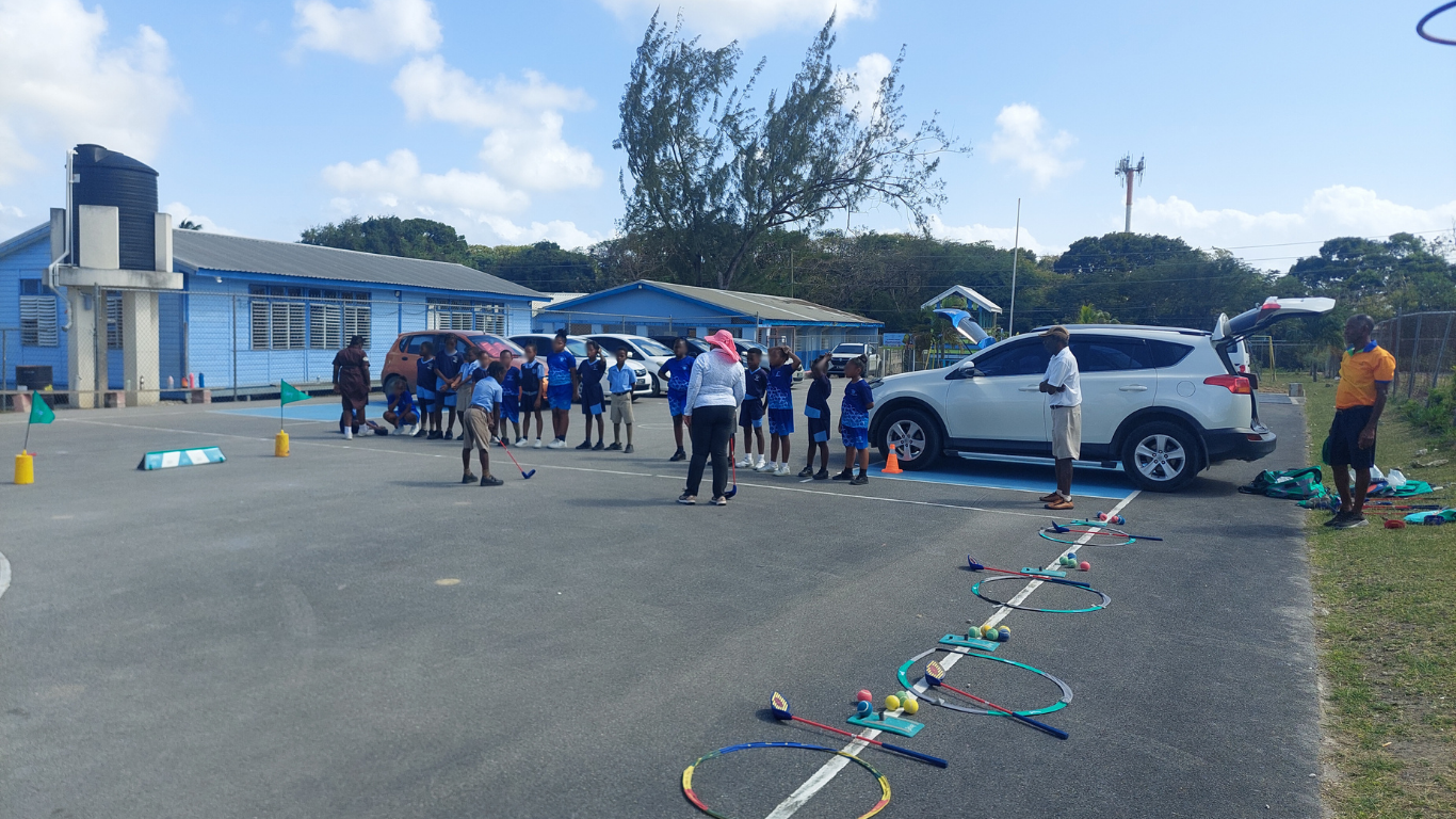 David Marshall Youth Golf Academy School programme Barbados