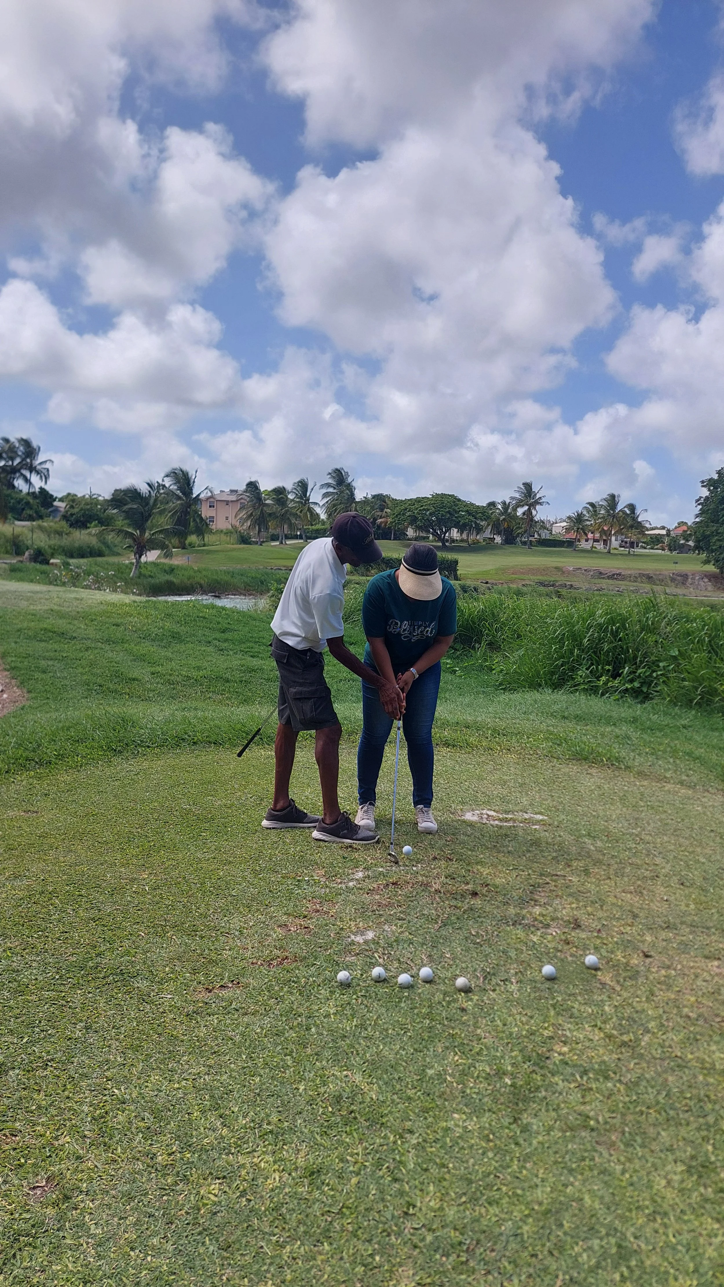 Private golf lessons at Barbados Golf Club