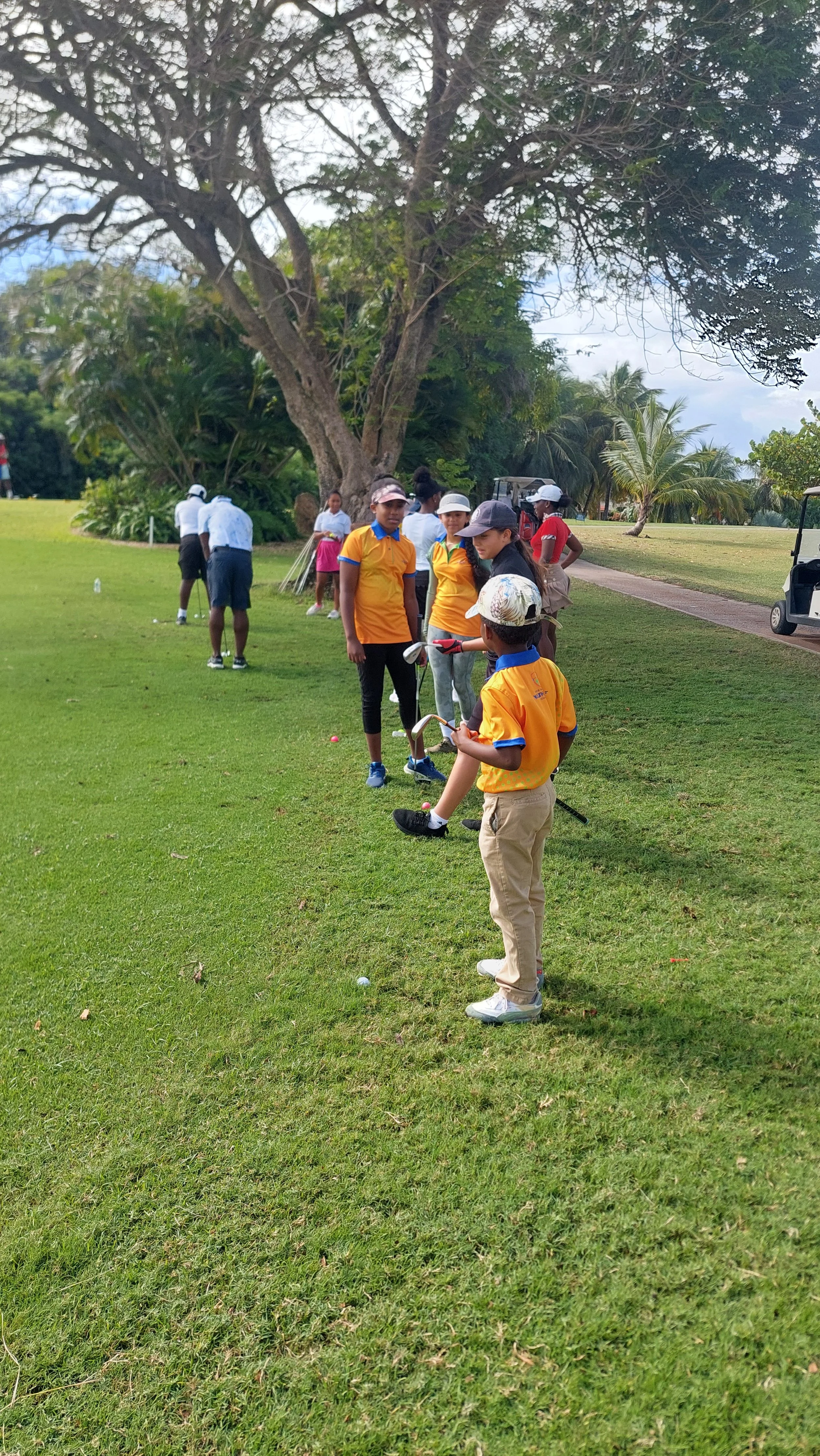 Junior golf in Barbados