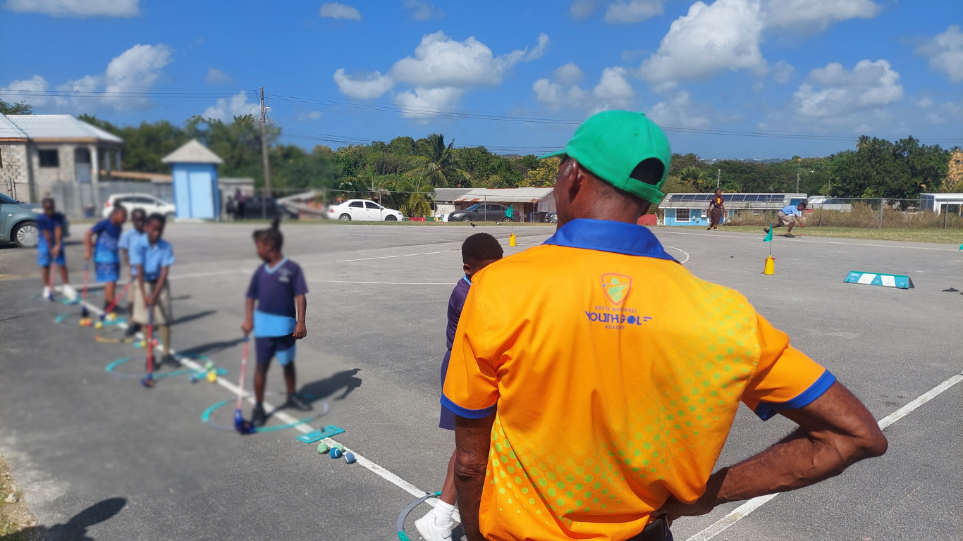 School golf programme in Barbados