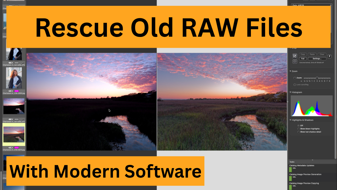 Can Modern Software Save 10-Year-Old RAW Files?