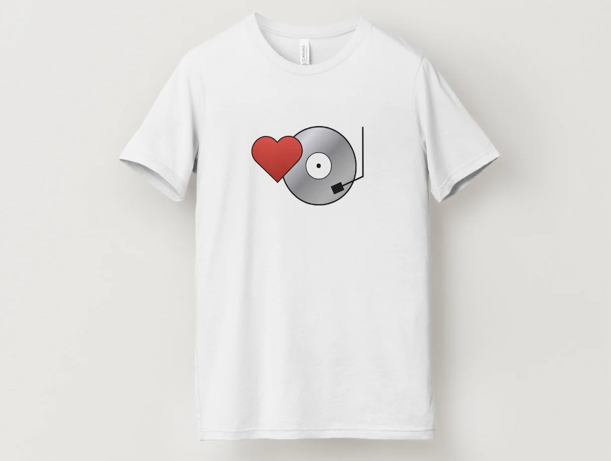 Love On Vinyl Logo T-Shirt