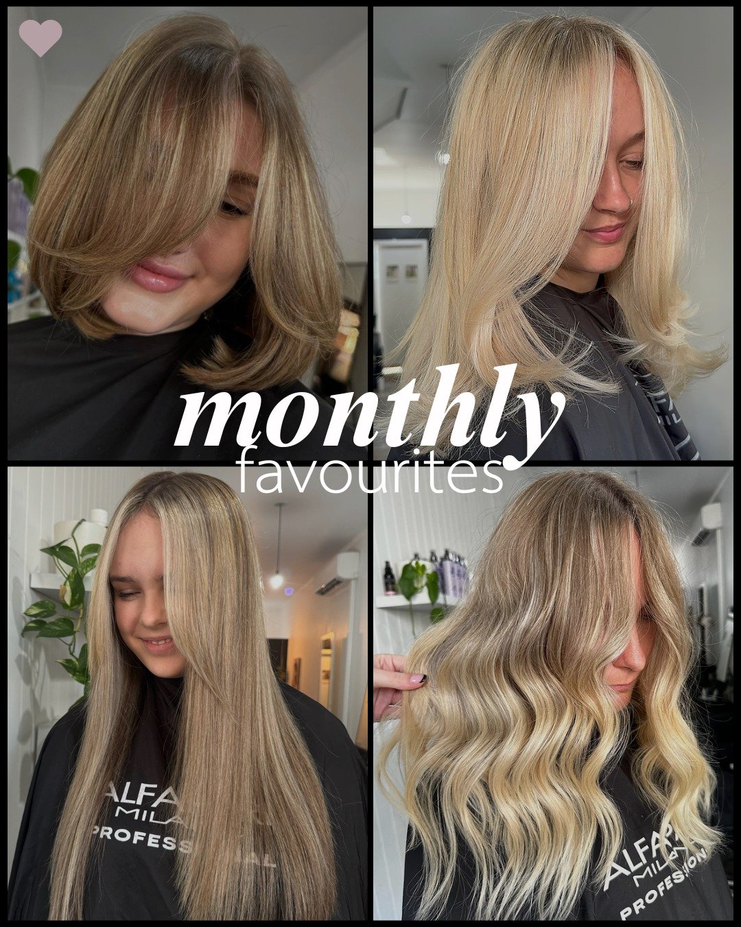 Some of our favourite moments this month, from clean cuts to glossed blondes and seamless blends.
ㅤ
Swipe through to see why we&rsquo;re a little obsessed.
ㅤ
Hair that grows out well, tones that hold, and finishes that speak for themselves.
ㅤ
🏷- Enc