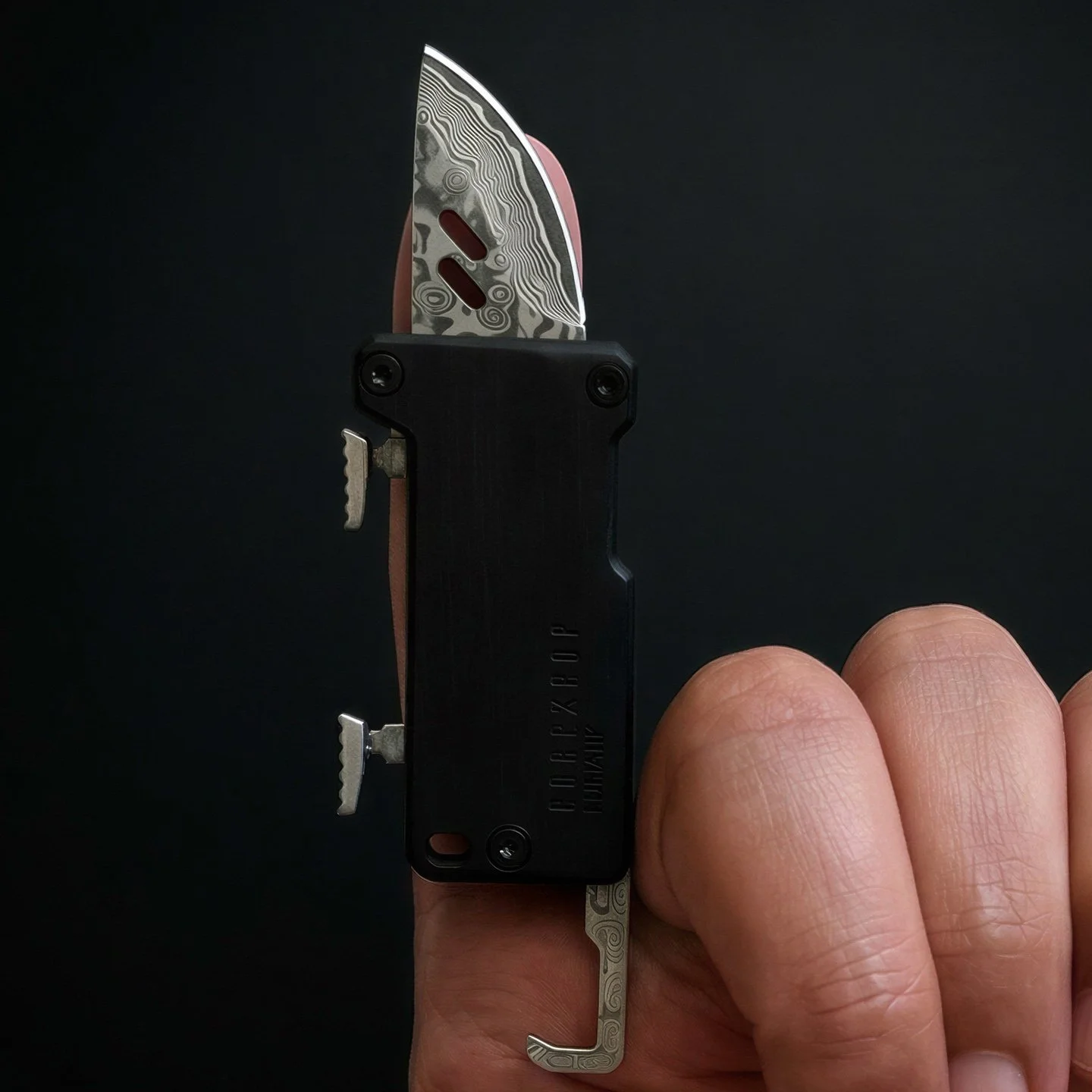 Edge & Pop Dual meta ebony finger