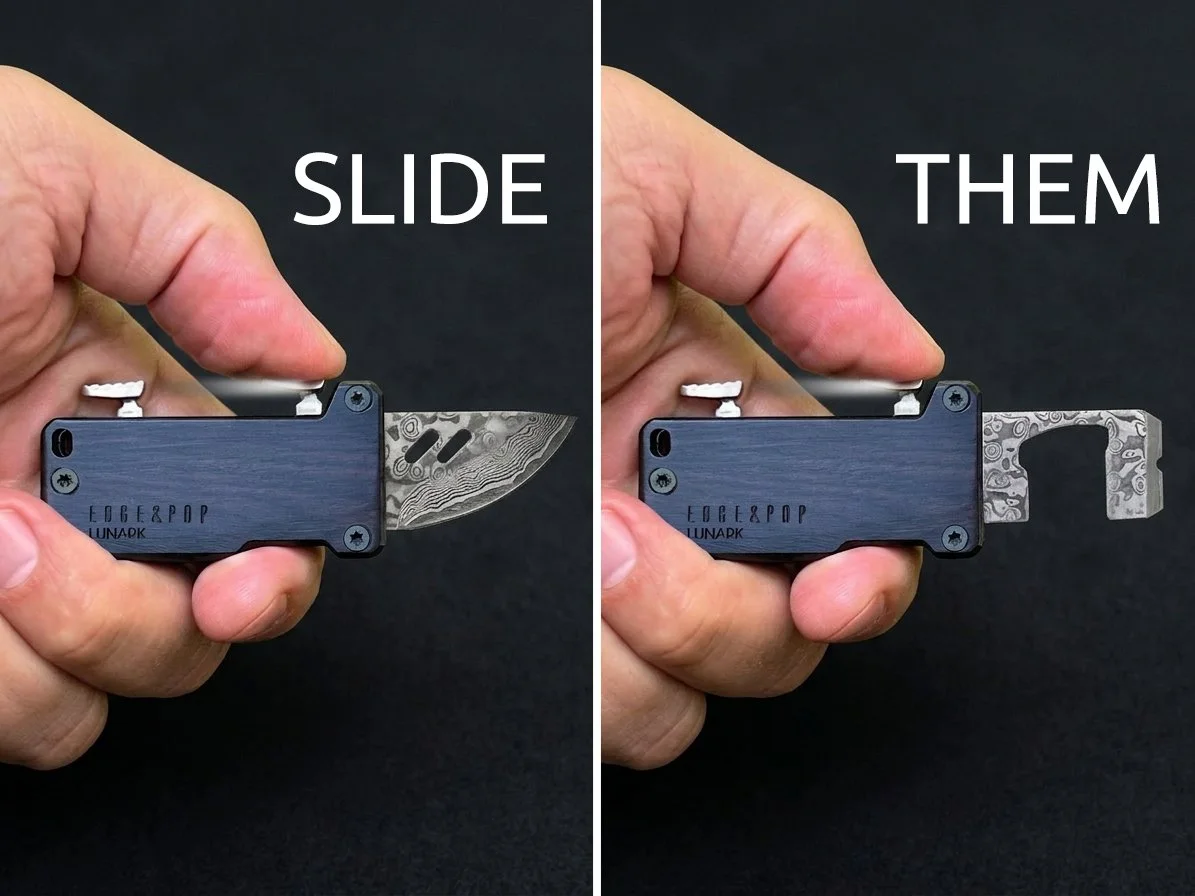 Edge & Pop Dual Slider Mechanisms