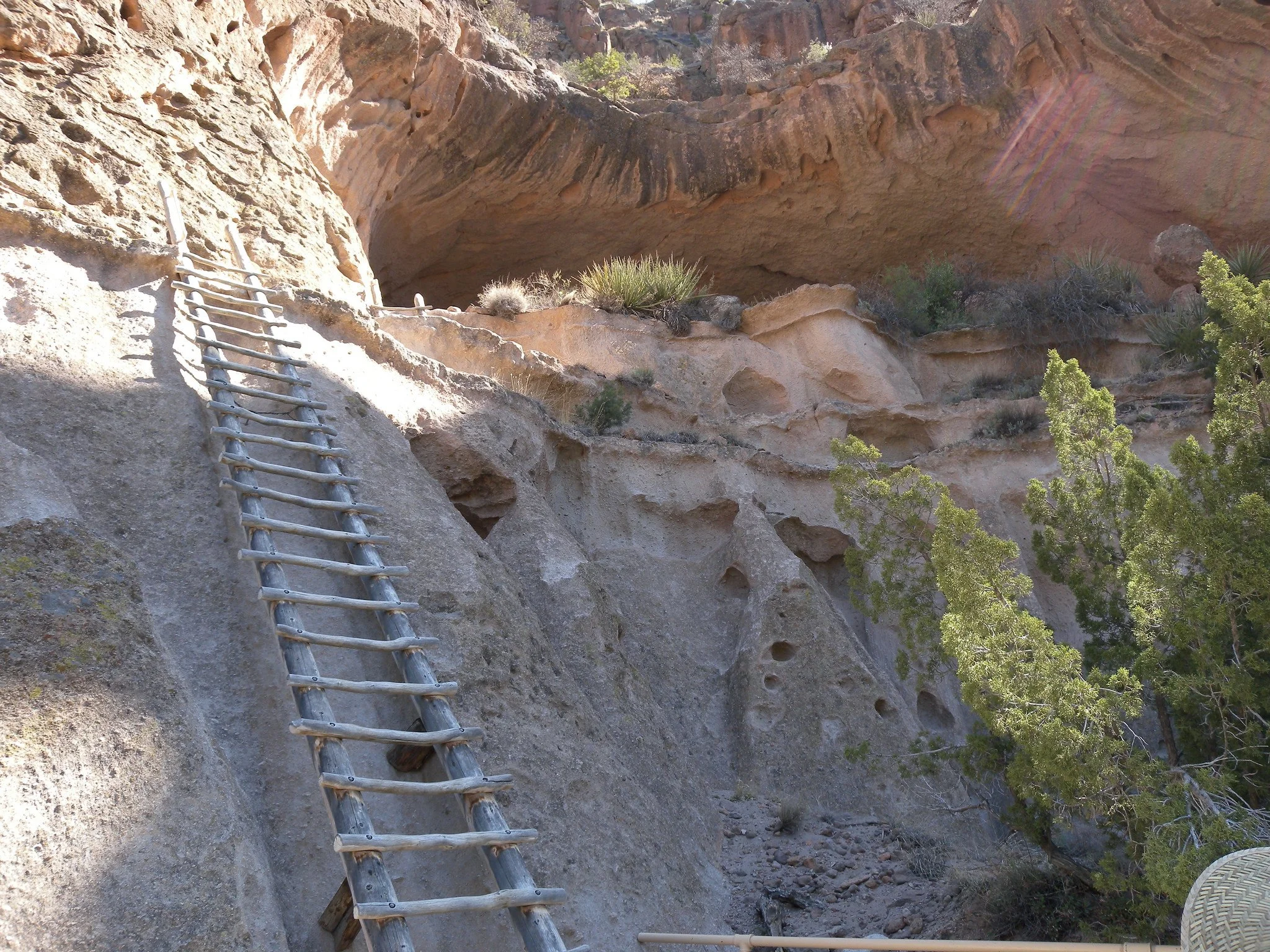 Bandelier National Monument Hike with U.S. Senator Tom Udall, Local Students