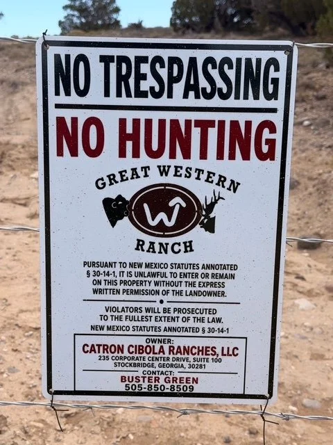 Catron County Road Closure Blocks Hunter Access; Leaves Public Lands Accessible to Ranch Run by County Commission Chairman 